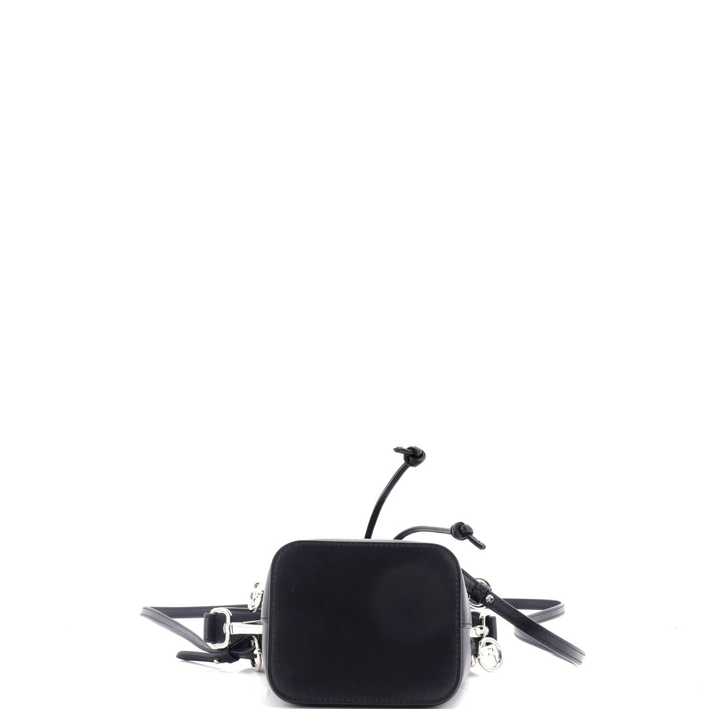 Logo Mon Tresor Bucket Bag Leather Mini