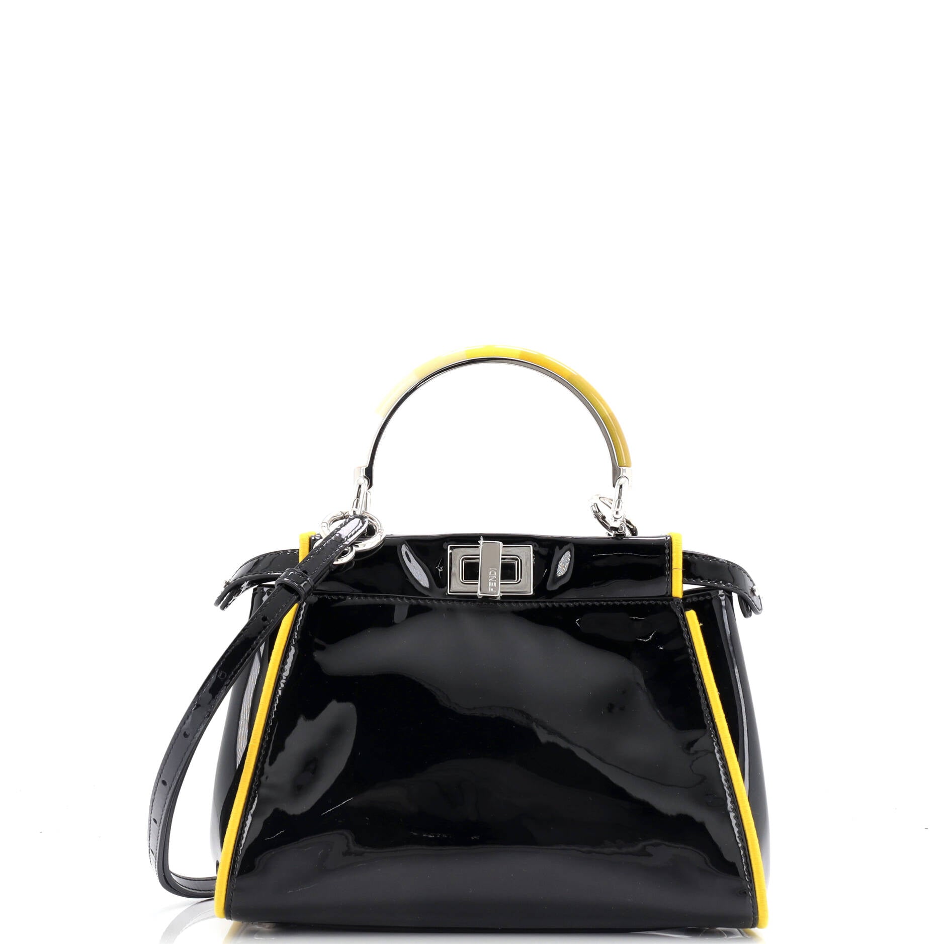 Resin Handle Peekaboo Bag Patent Mini