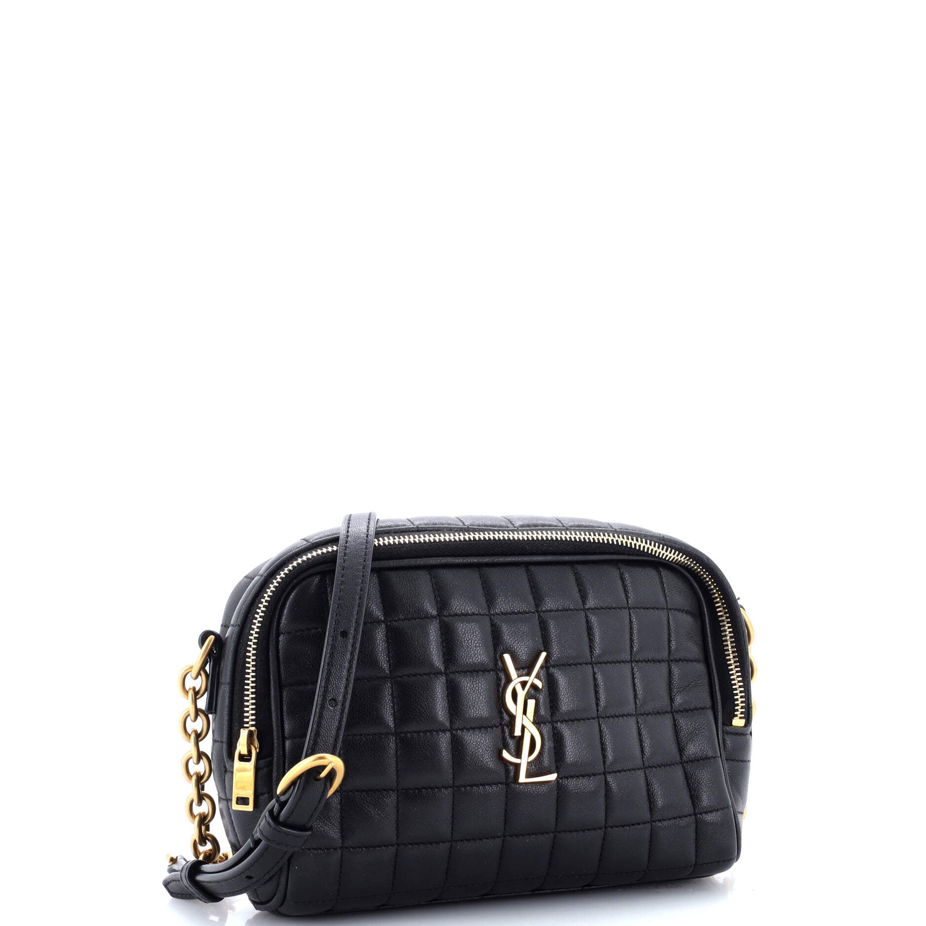 Cassandre Chain Camera Bag Quilted Leather Mini