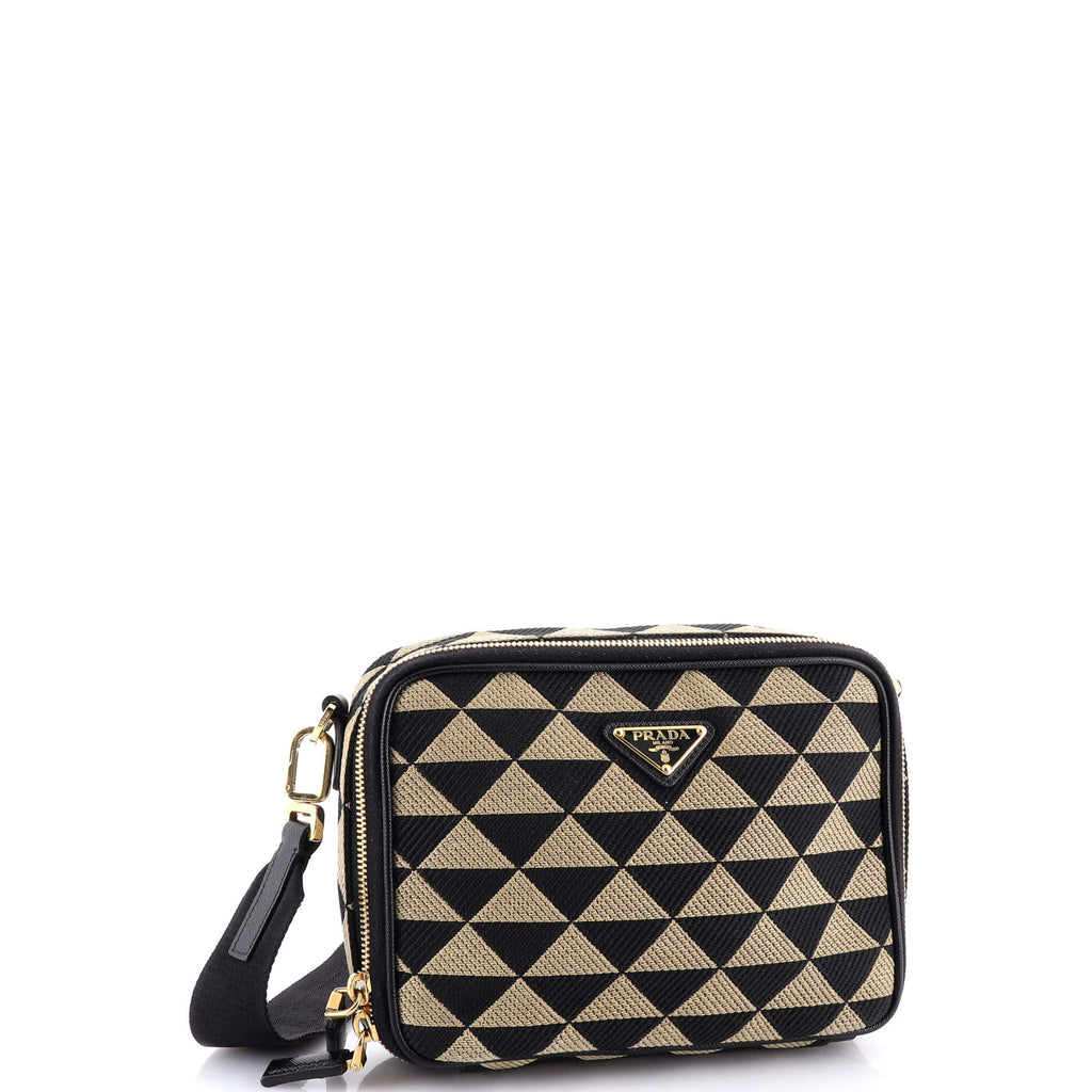 Symbole Zip Around Shoulder Bag Jacquard