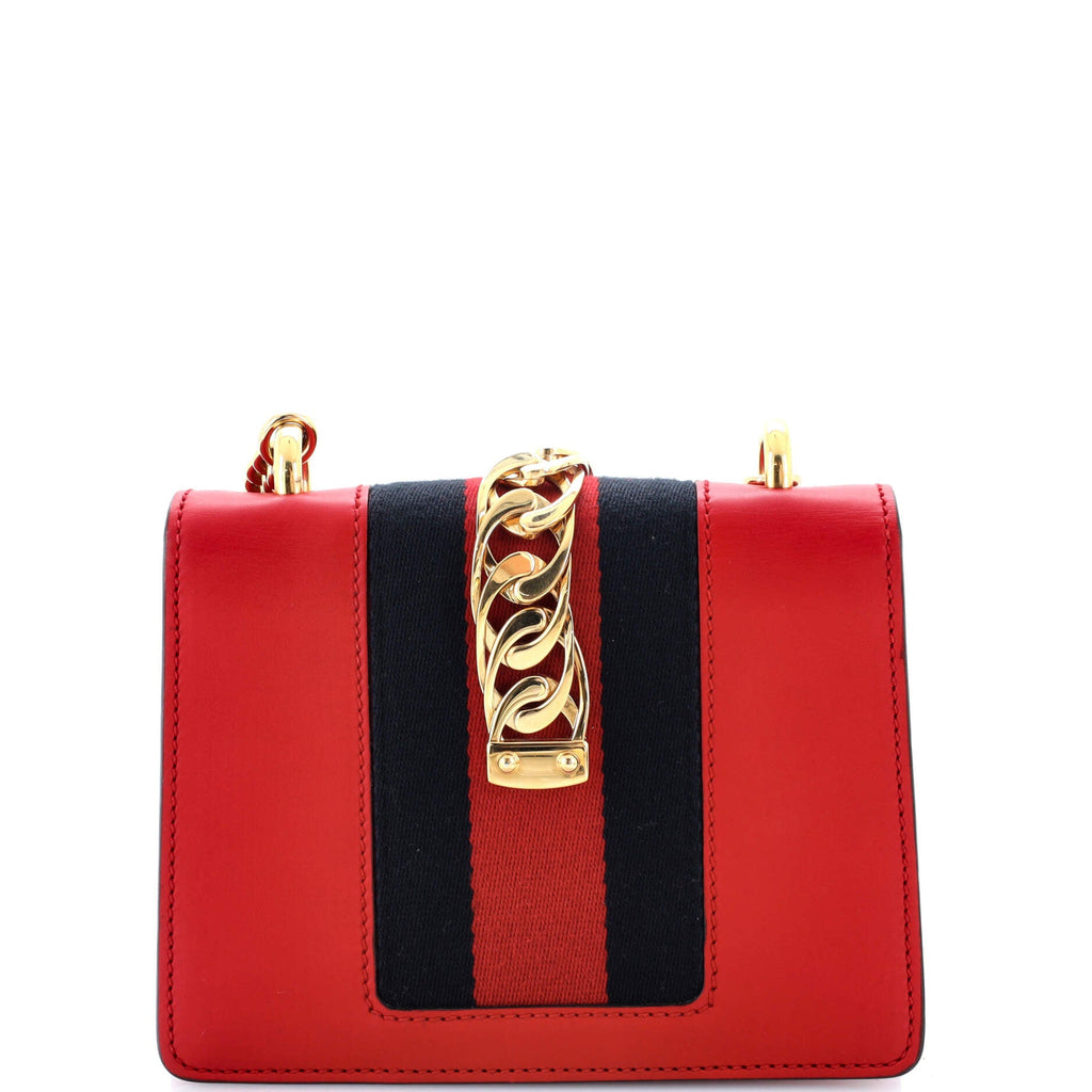 Sylvie Chain Shoulder Bag Leather Mini