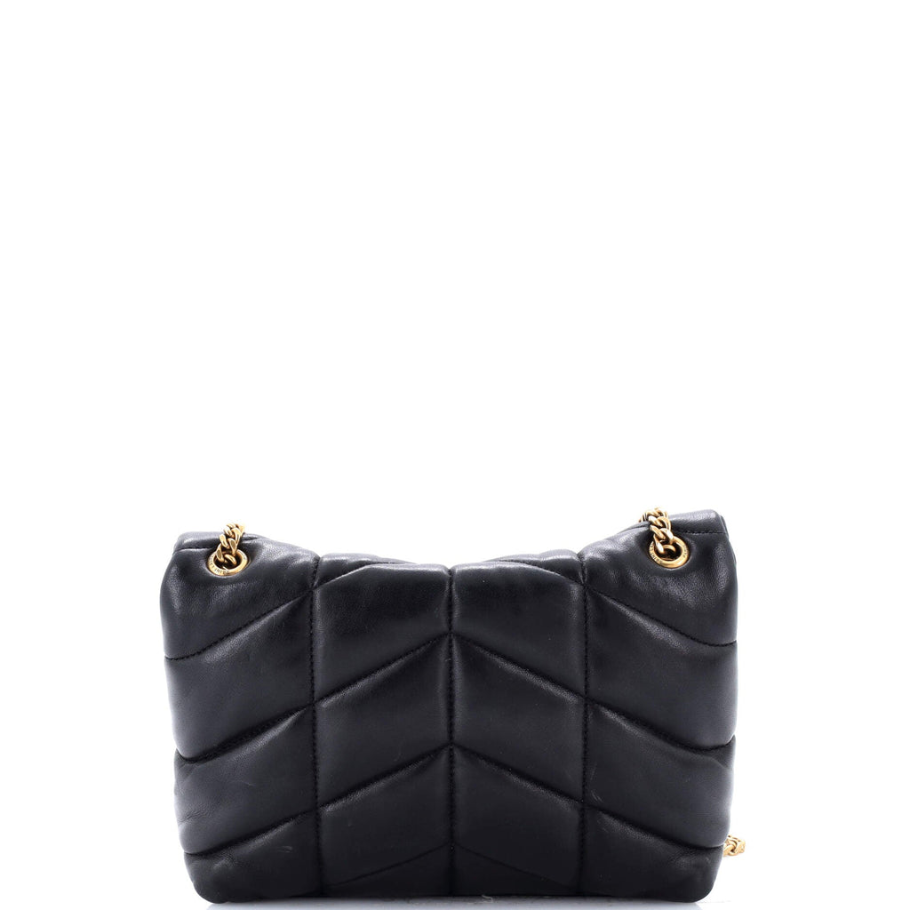 Loulou Puffer Shoulder Bag Quilted Leather Mini