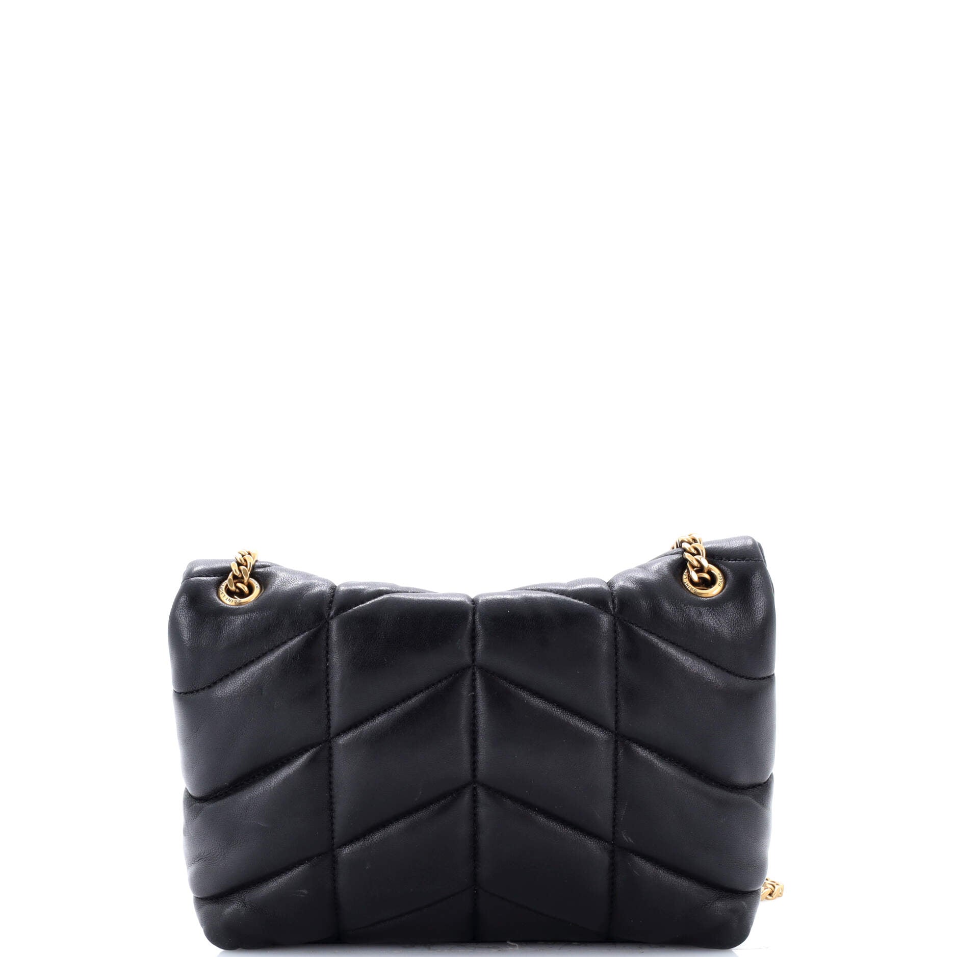Loulou Puffer Shoulder Bag Quilted Leather Mini