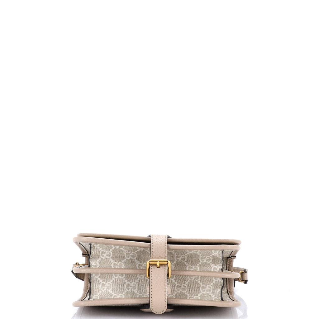 Interlocking G Patch Messenger Bag GG Coated Canvas Mini
