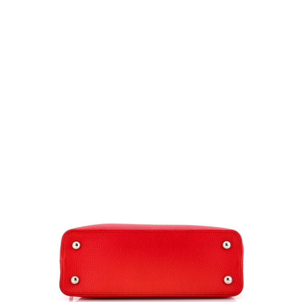 Capucines Bag Leather with Python PM