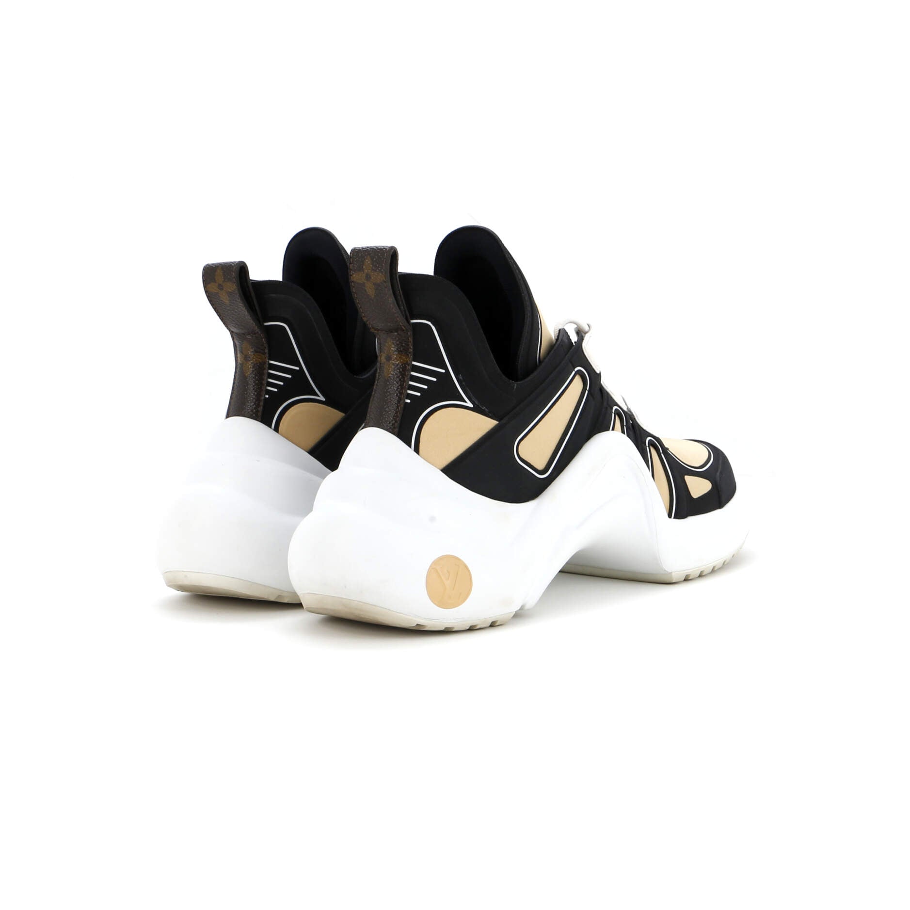 Women's LV Archlight Sneakers Monogram Technical Nylon with Leather