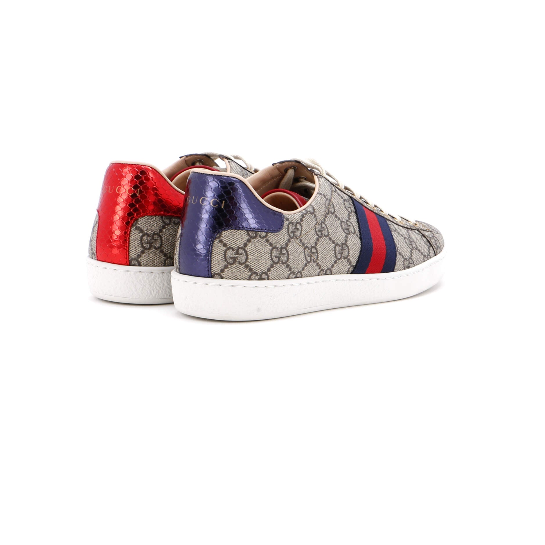 Ace Sneakers GG Coated Canvas