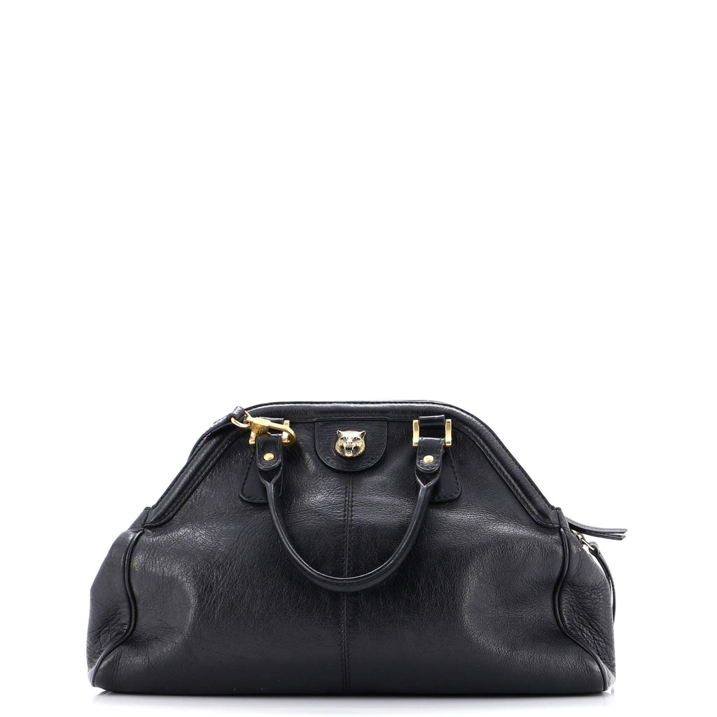 RE(BELLE) Top Handle Bag Leather Medium