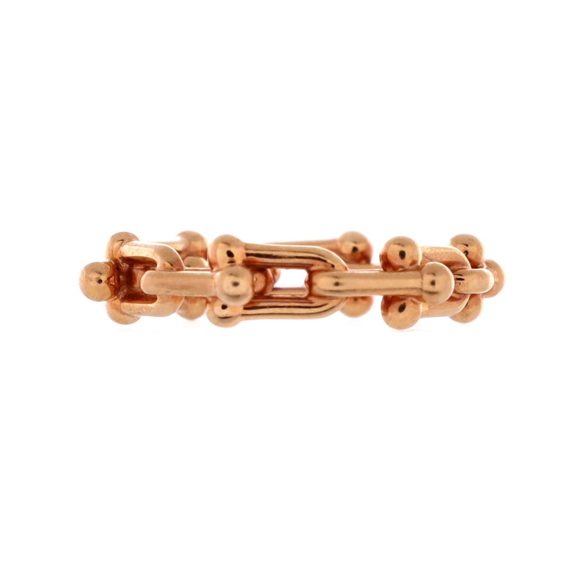 HardWear Link Ring 18K Rose Gold Micro