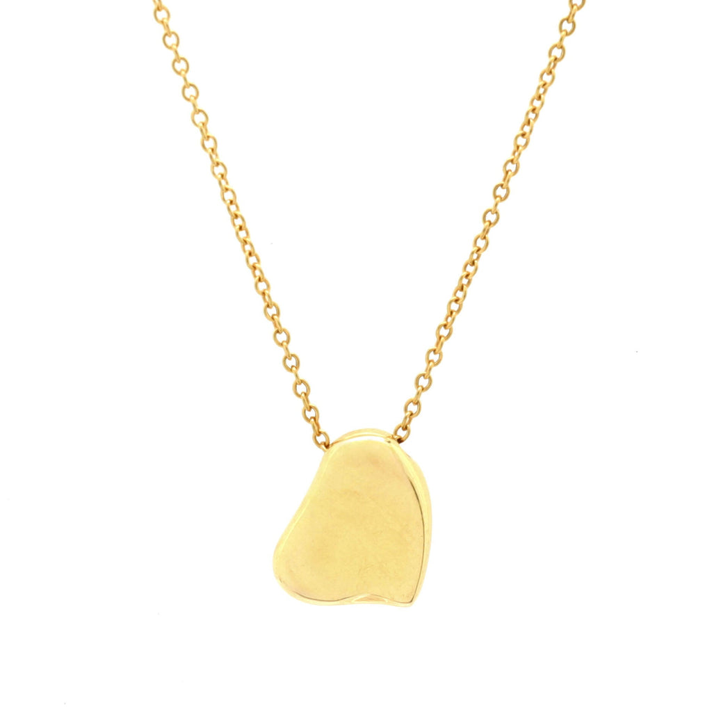 Elsa Peretti Full Heart Necklace 18K Yellow Gold