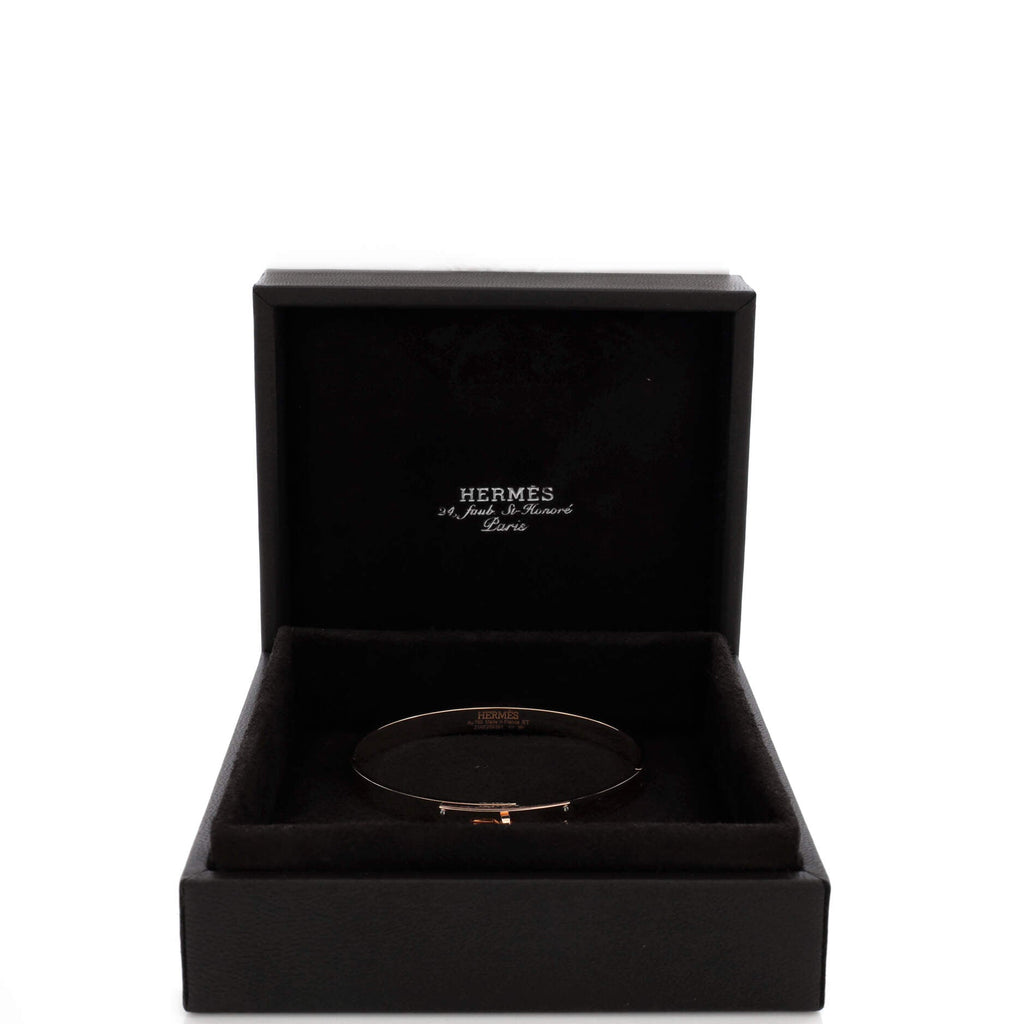 Kelly Bracelet 18K Rose Gold with 4 Diamonds Small