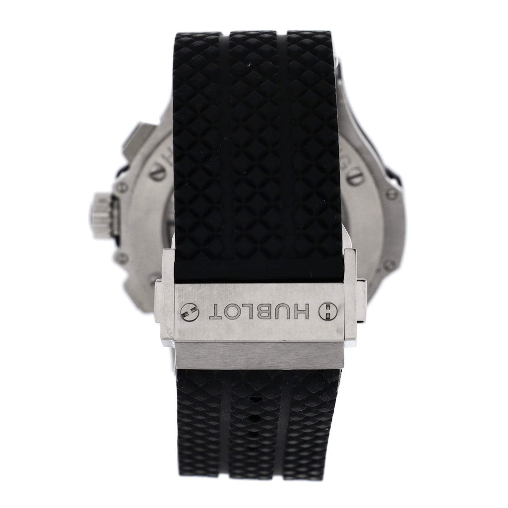 Big Bang Chronograph Automatic Watch Stainless Steel and Rubber 44