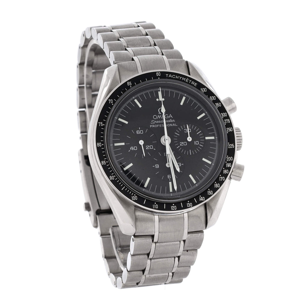 Speedmaster Professional Moonwatch Co‑Axial Chronograph Manual Watch Stainless Steel 42