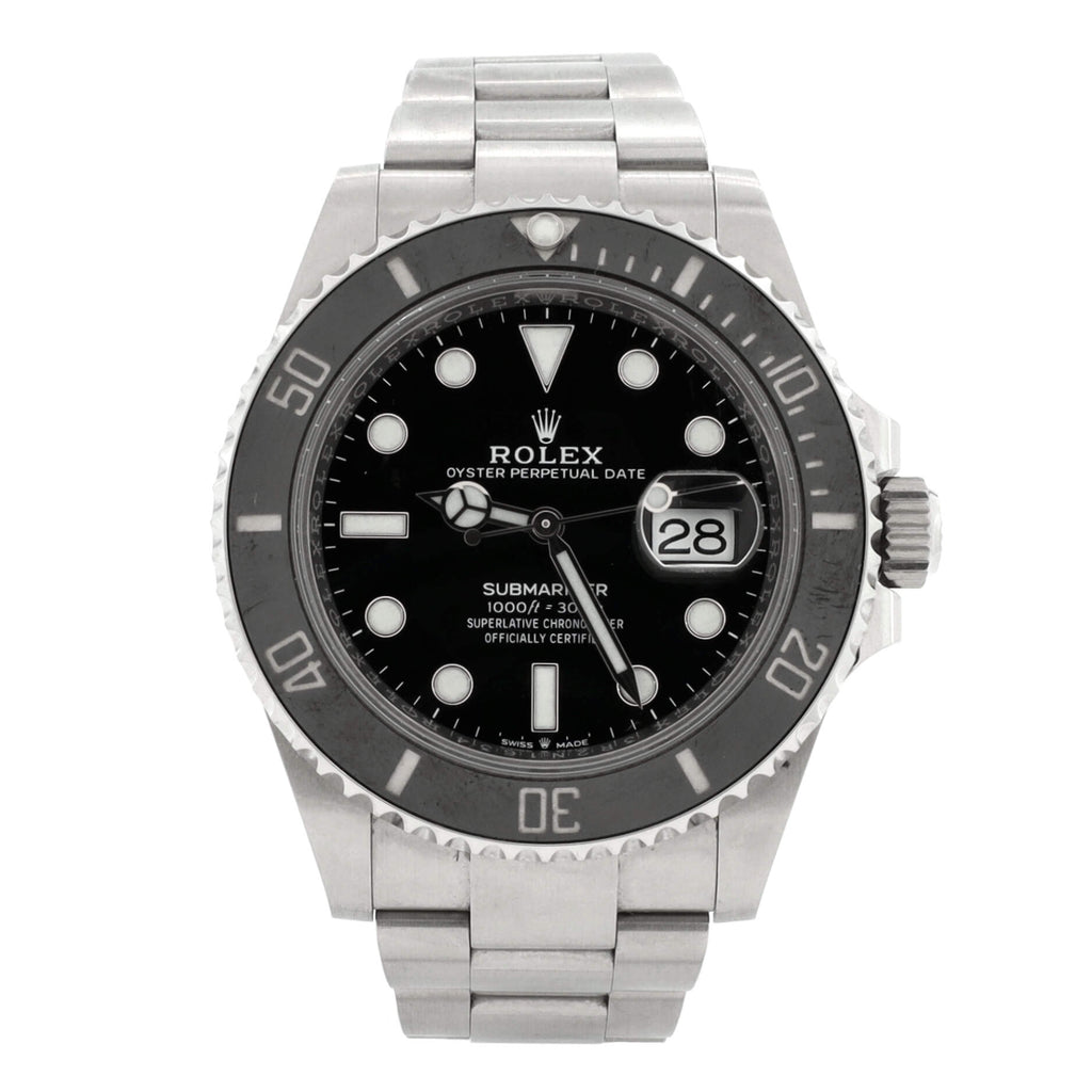 Oyster Perpetual Submariner Date Automatic Watch Stainless Steel and Cerachrom 41