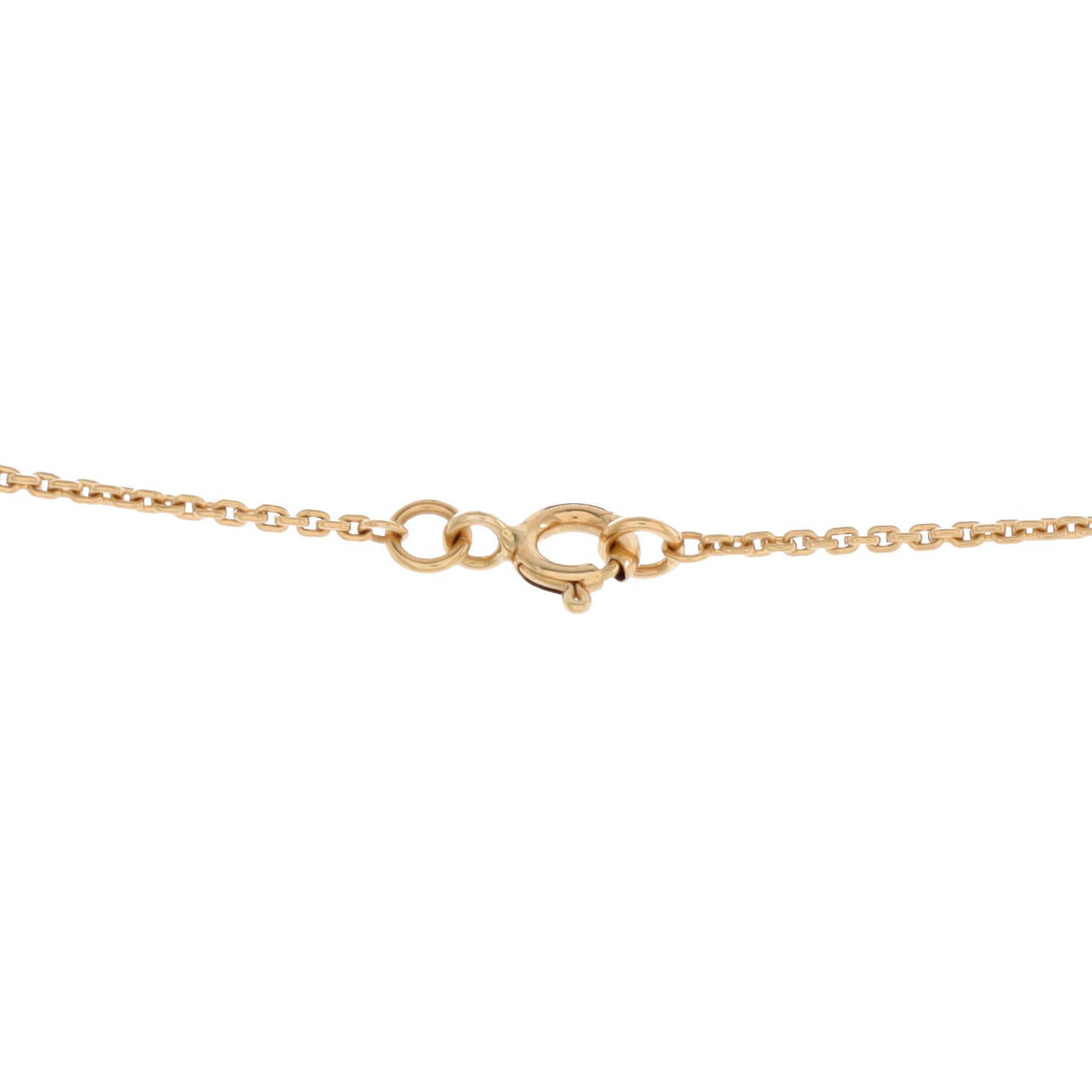 LV Volt Upside Down Pendant Necklace 18K Yellow Gold