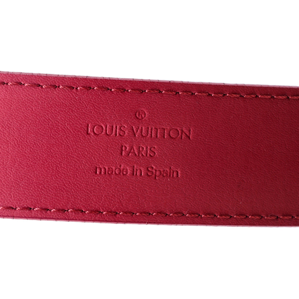Essential V Belt Epi Leather Medium 100