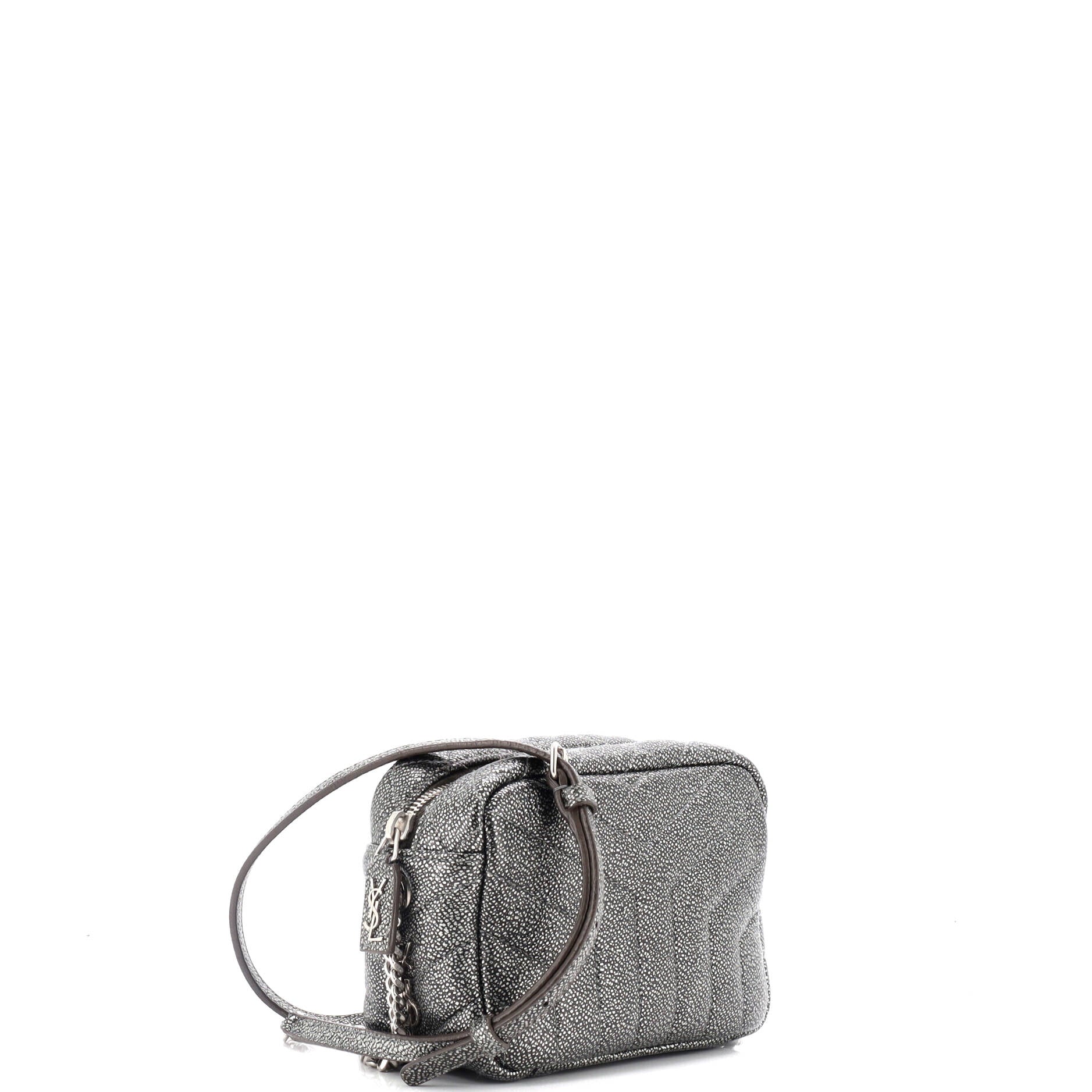 LouLou Bowling Bag Matelasse Chevron Leather Mini
