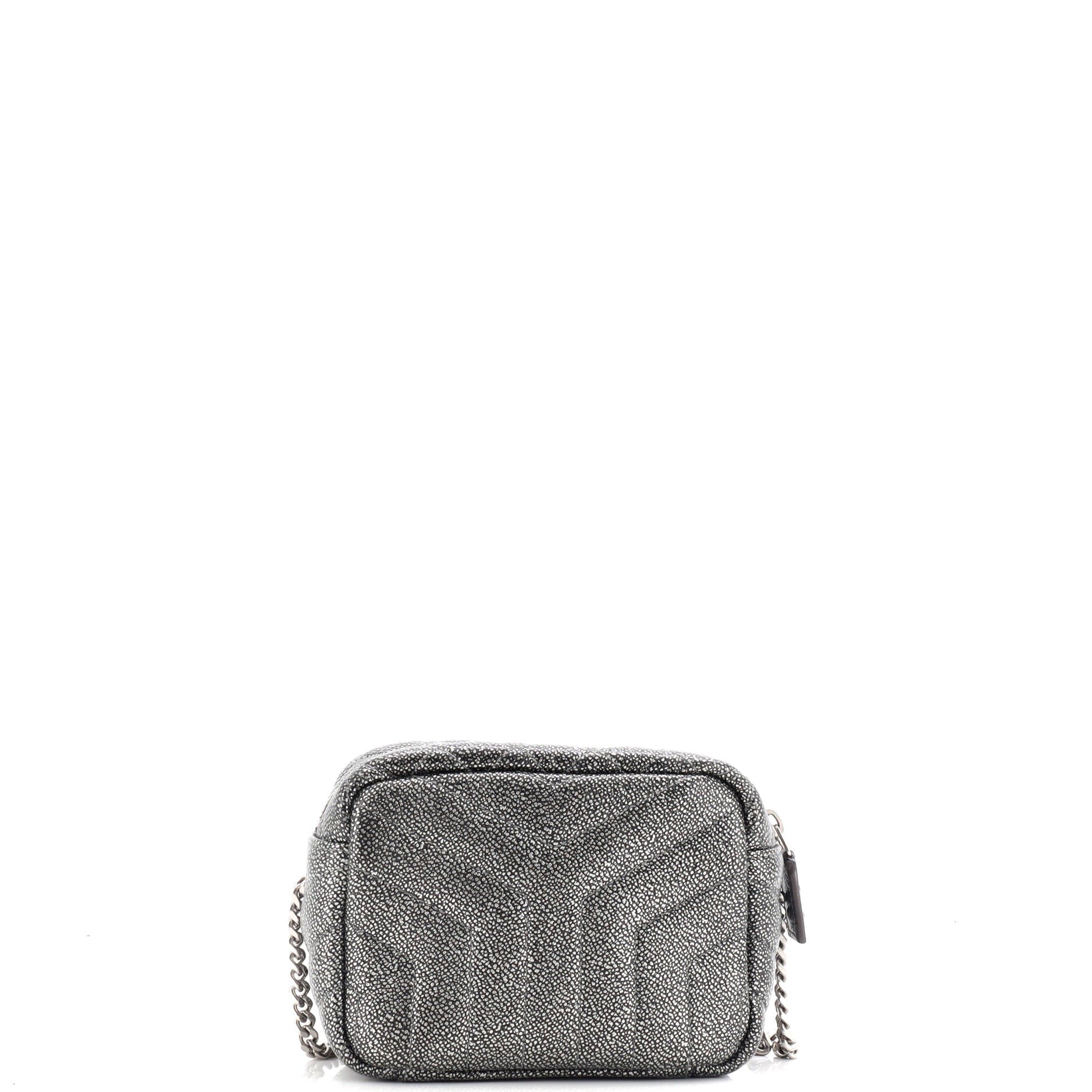 LouLou Bowling Bag Matelasse Chevron Leather Mini