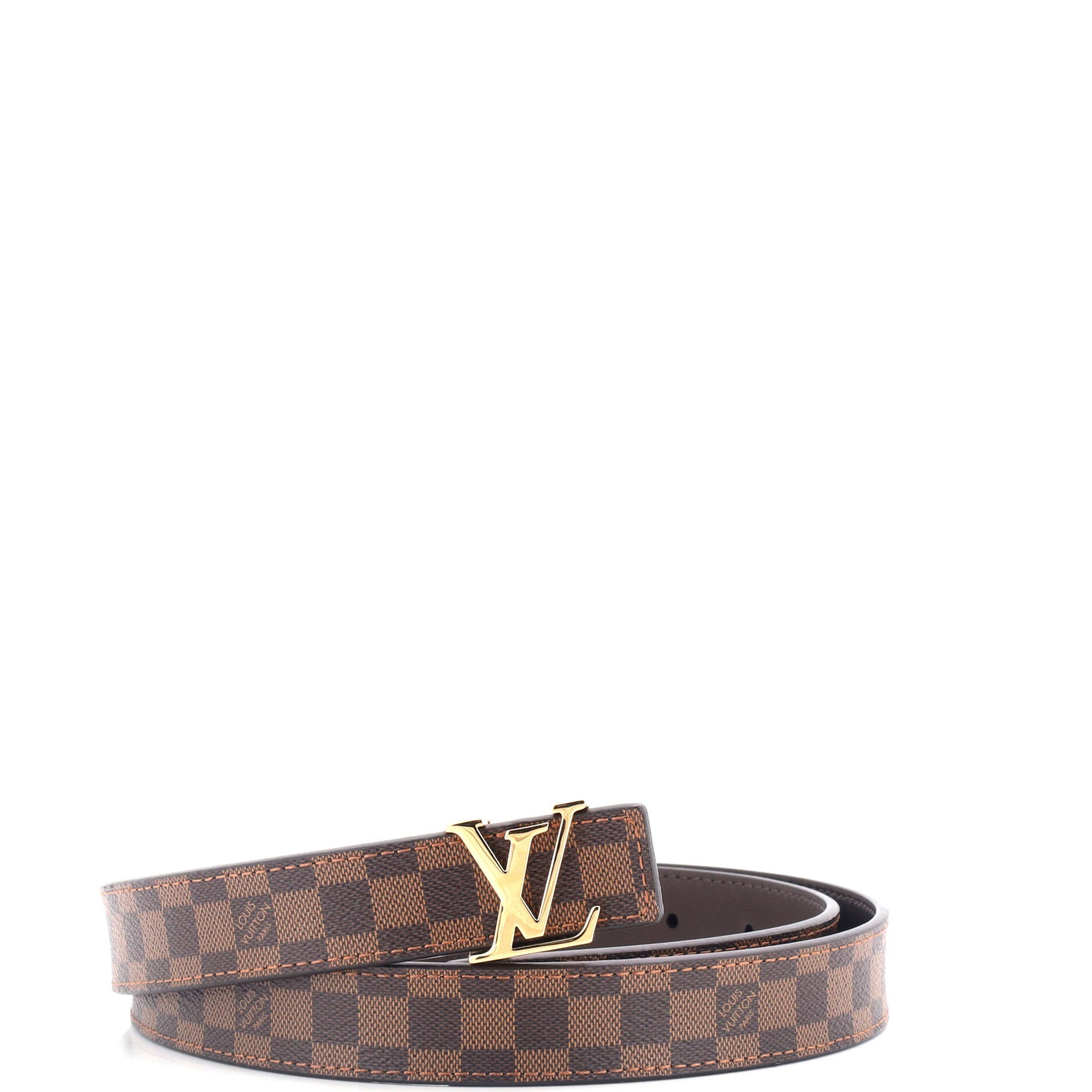 LV Initiales Belt Damier Thin