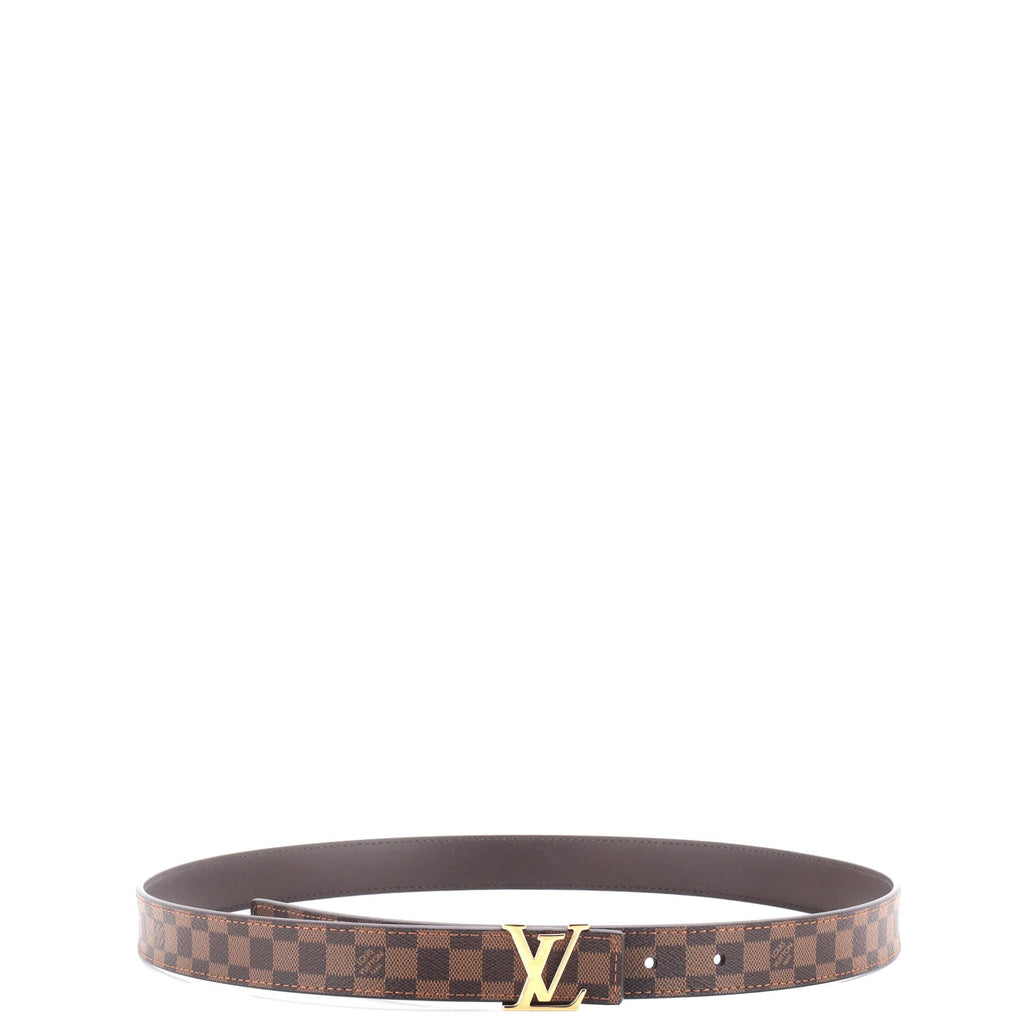 LV Initiales Belt Damier Thin
