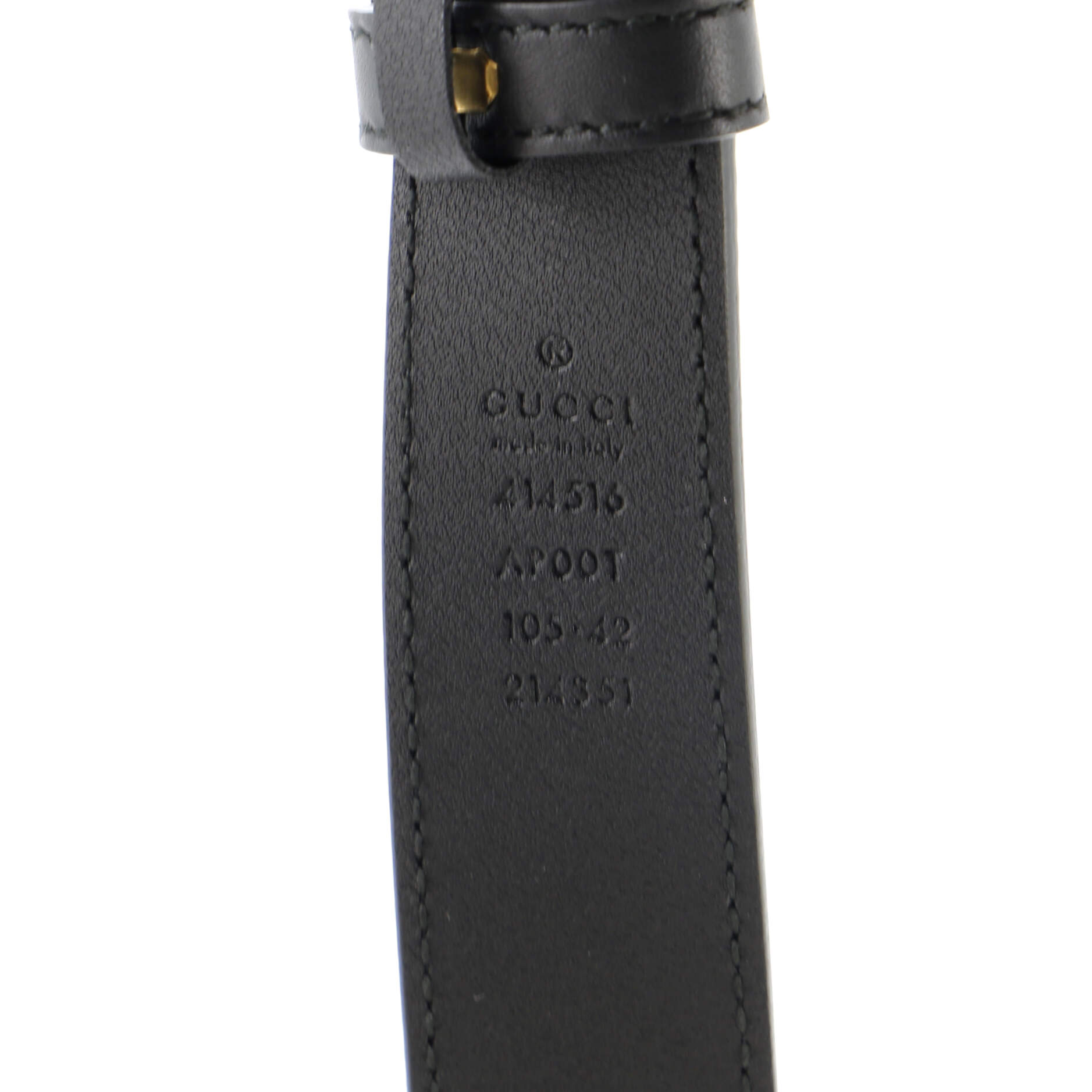 GG Marmont Belt Leather Medium