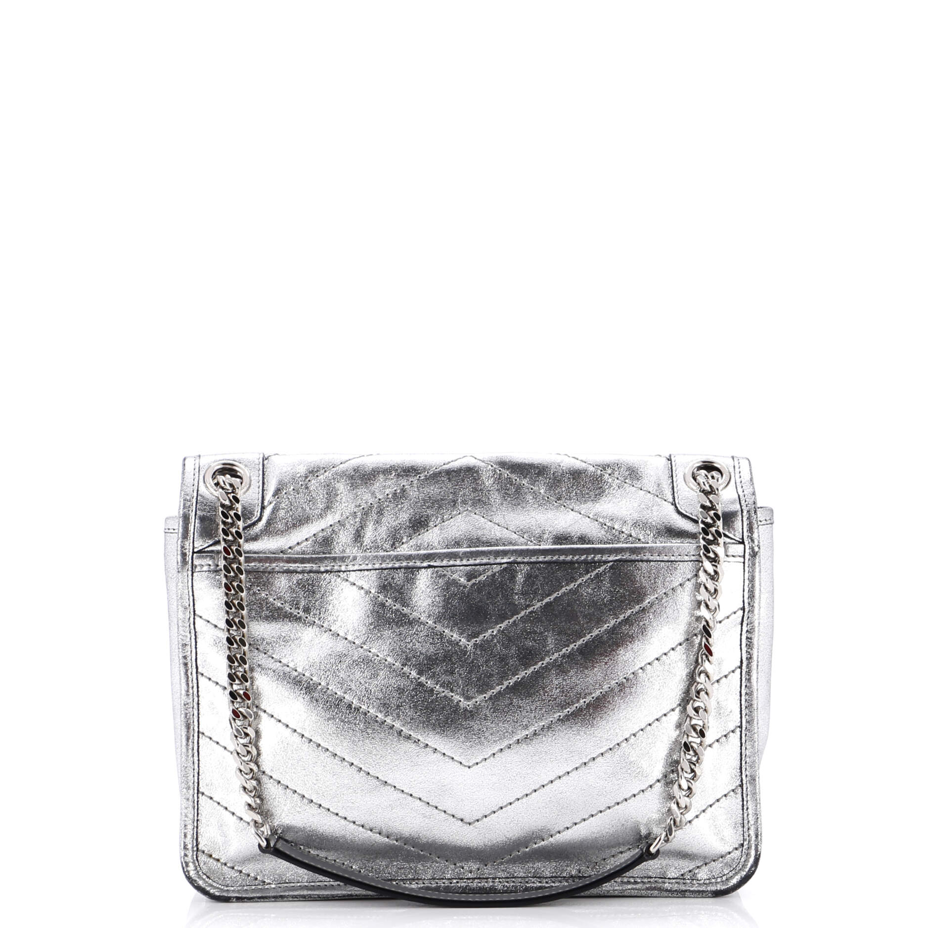 Niki Chain Flap Bag Leather Medium