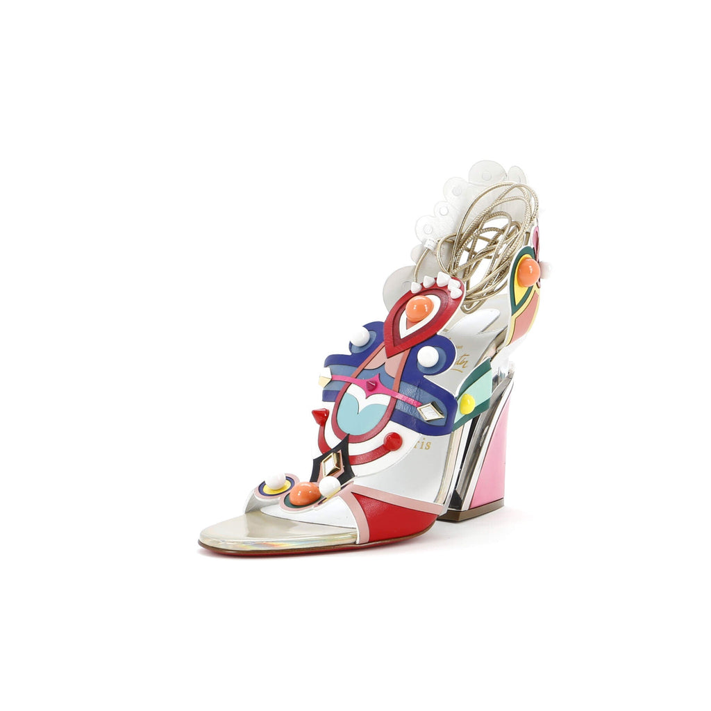 Womens Papagaya Levita Wedge Sandals Leather