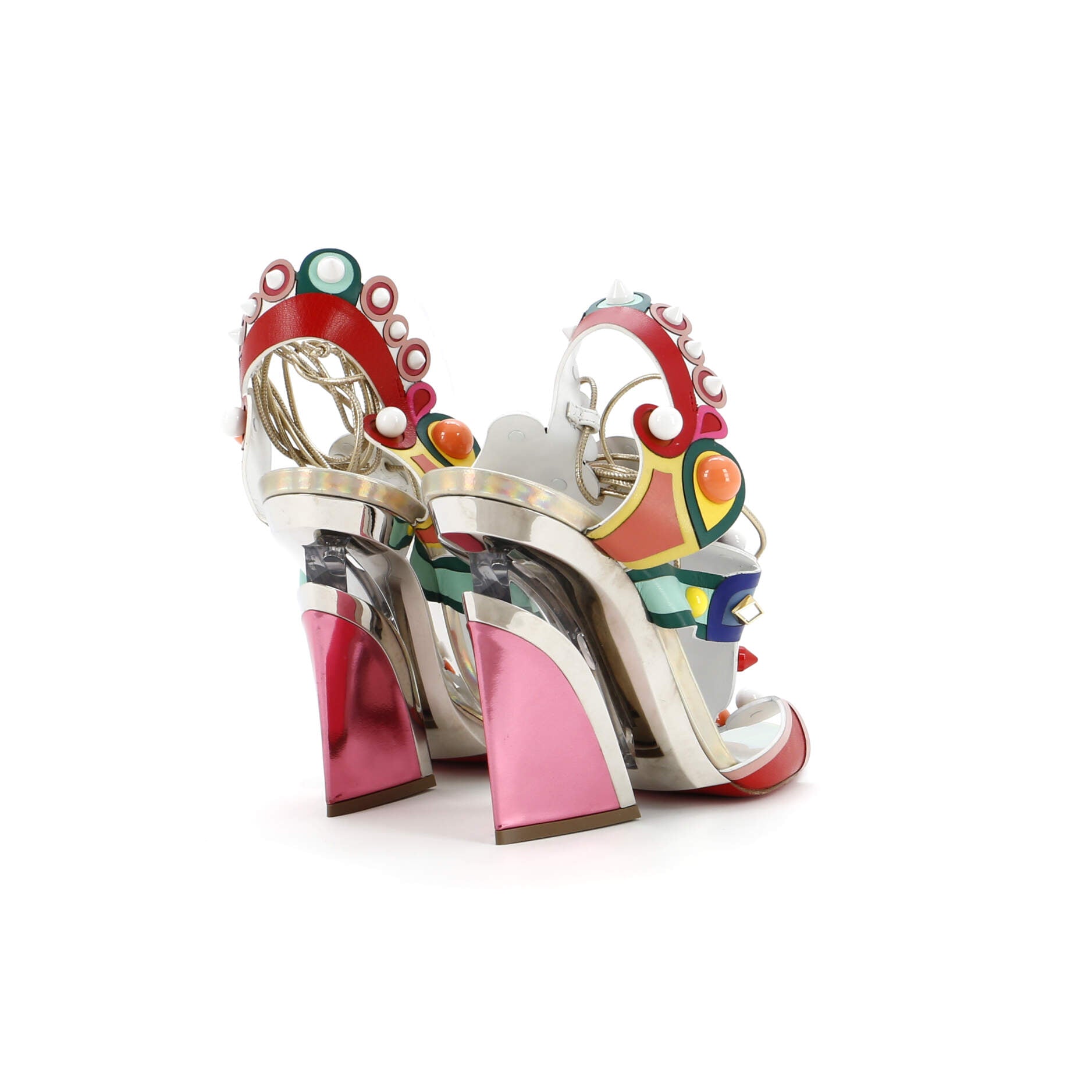 Womens Papagaya Levita Wedge Sandals Leather