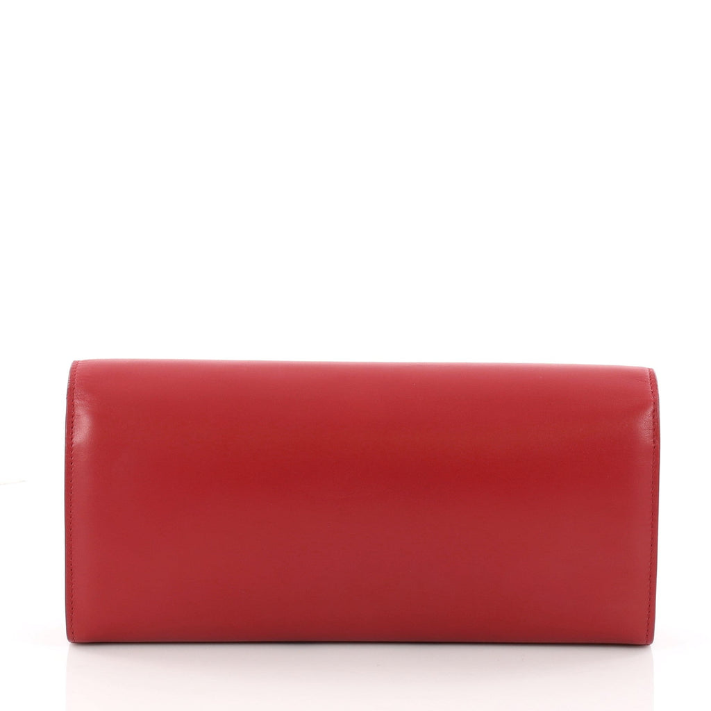 Classic Monogram Clutch Leather Long