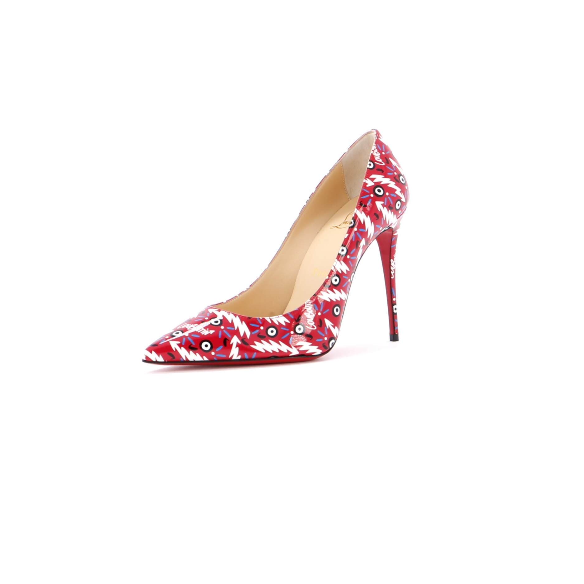 Women's Pigalle Follies Pumps Printed Patent 100