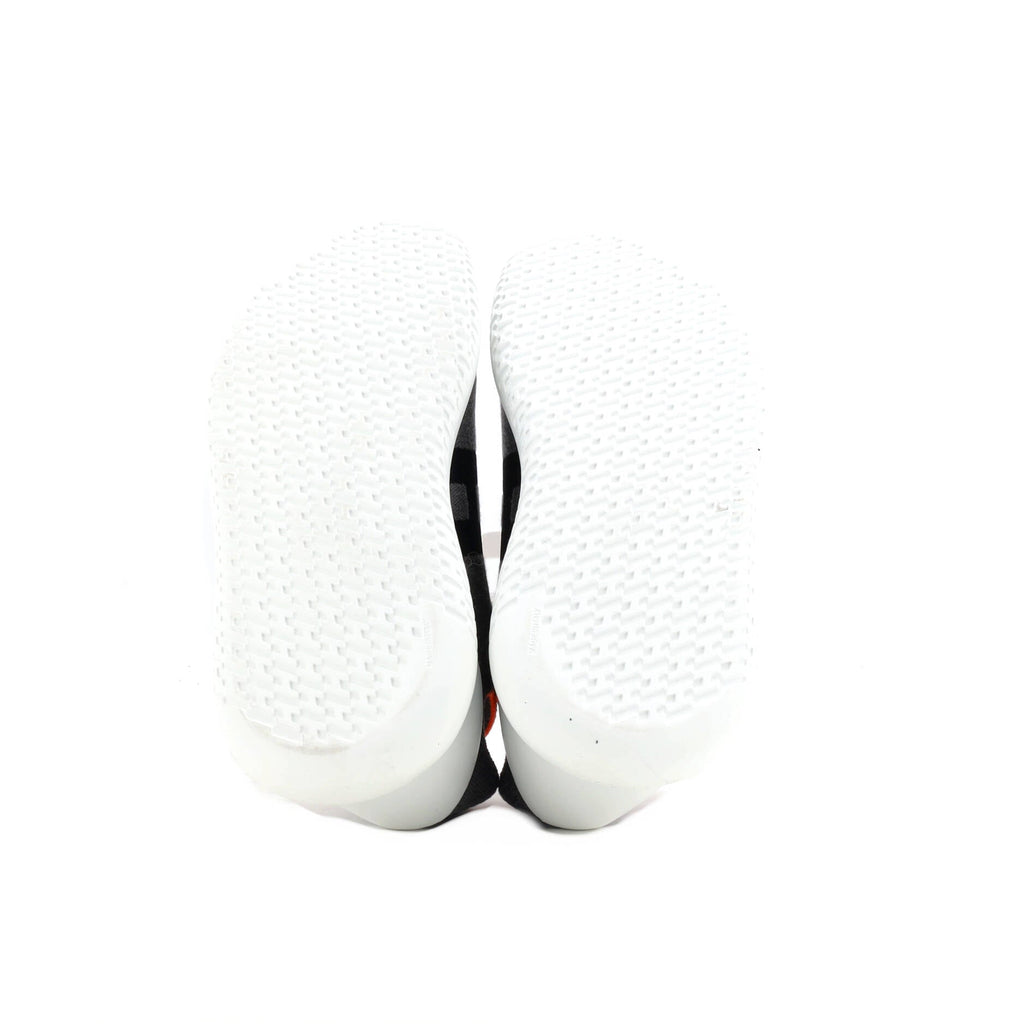 Men's Crew Sneakers Knit and Leather