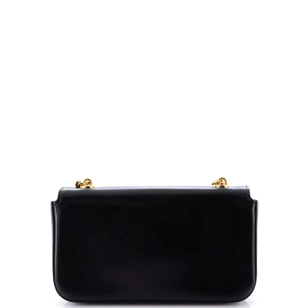 Triomphe Chain Shoulder Bag Leather Small