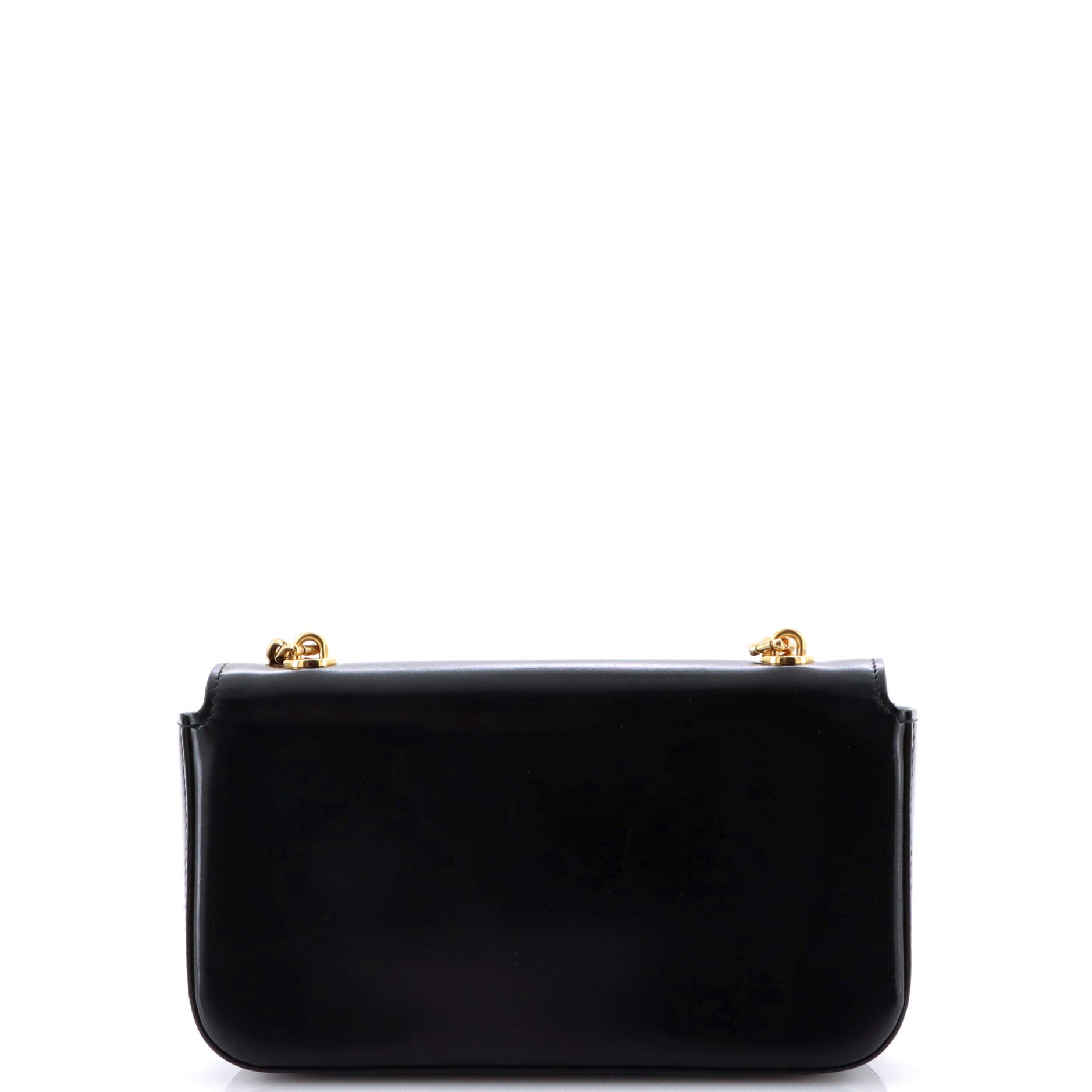 Triomphe Chain Shoulder Bag Leather Small