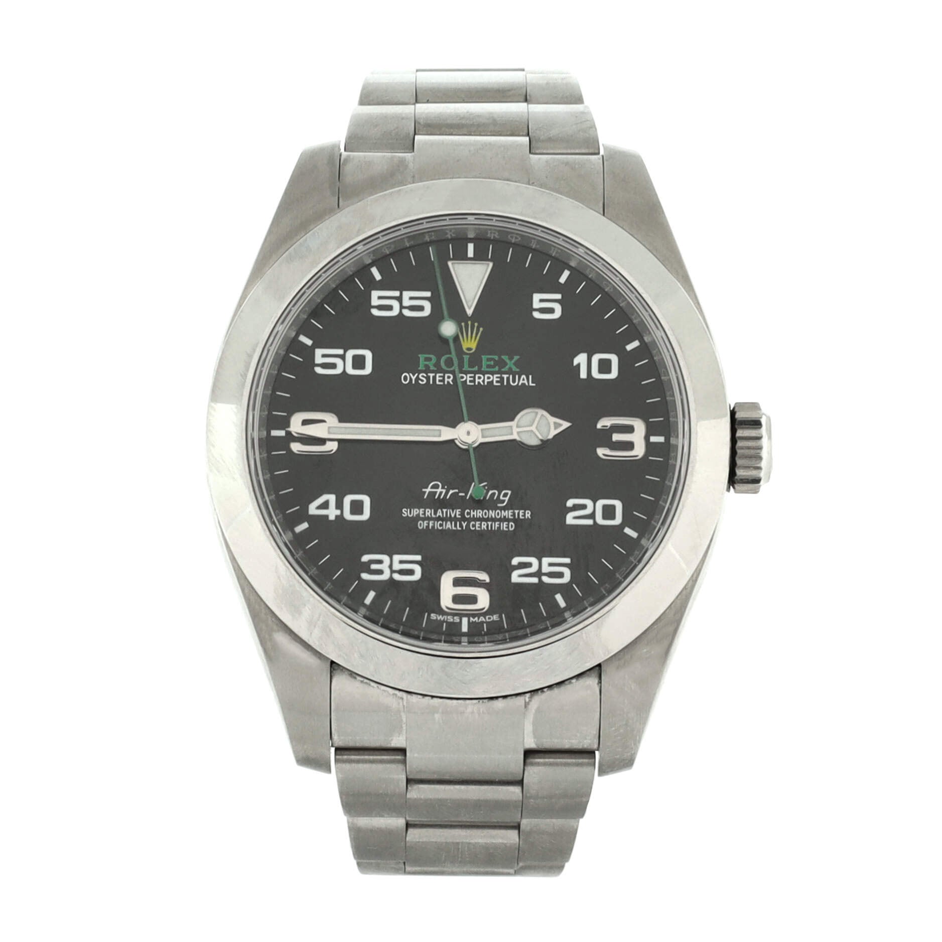 Oyster Perpetual Air King Chronometer Automatic Watch Stainless Steel 40