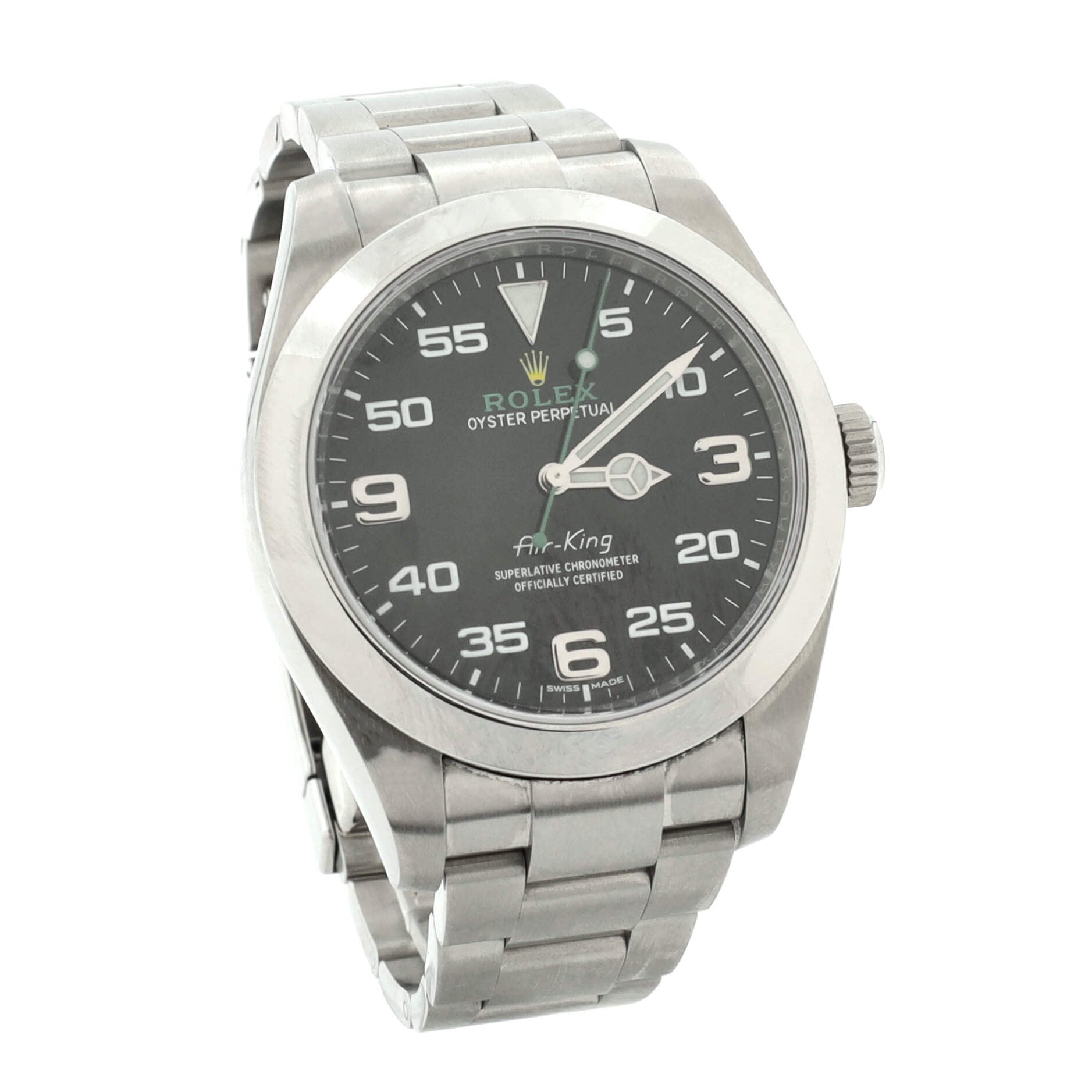 Oyster Perpetual Air King Chronometer Automatic Watch Stainless Steel 40