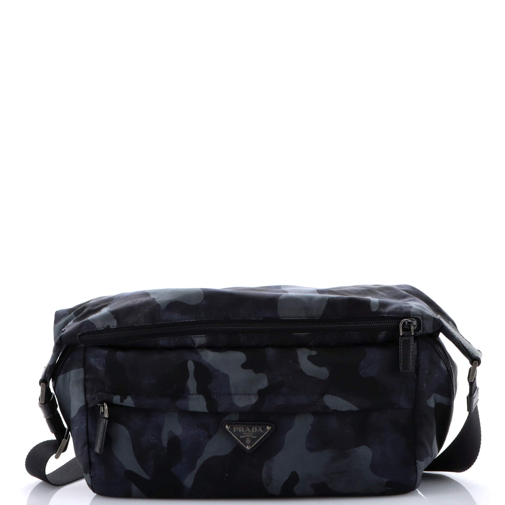 Camouflage Convertible Pocket Belt Bag Tessuto Medium