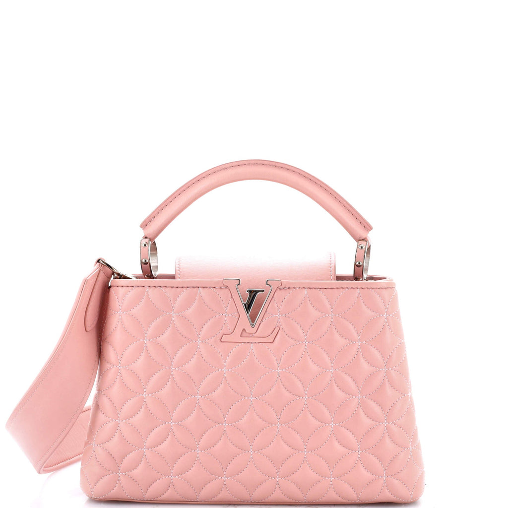 Capucines Bag Monogram Flower Quilted Lambskin BB