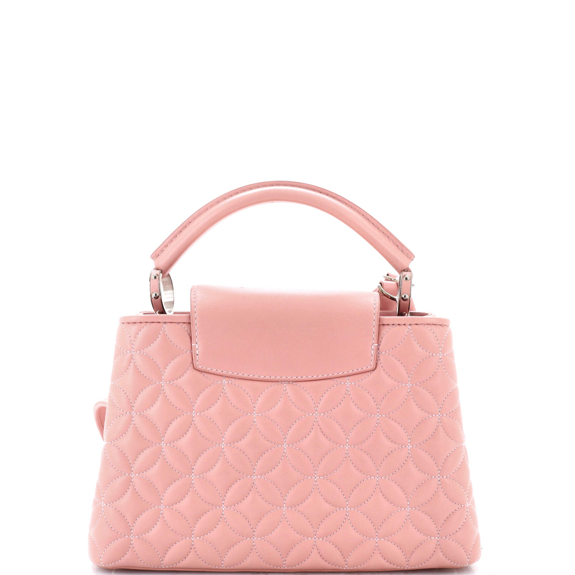 Capucines Bag Monogram Flower Quilted Lambskin BB