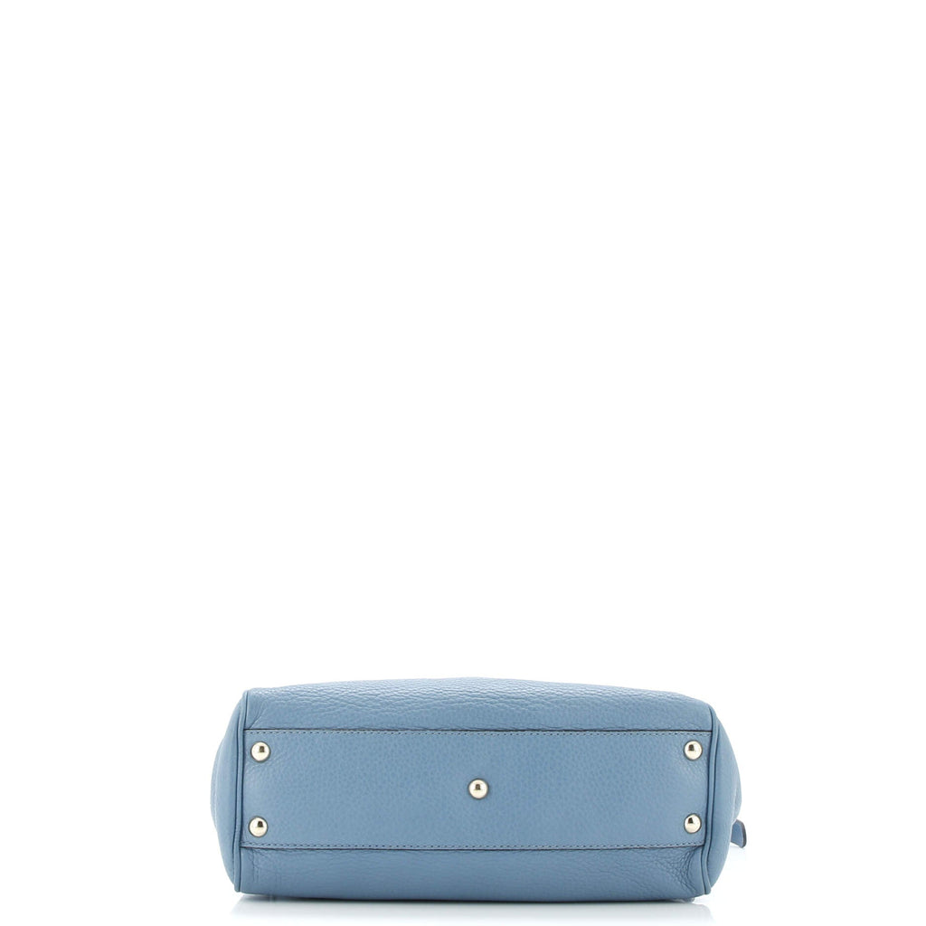 Bamboo Shopper Tote Leather Small