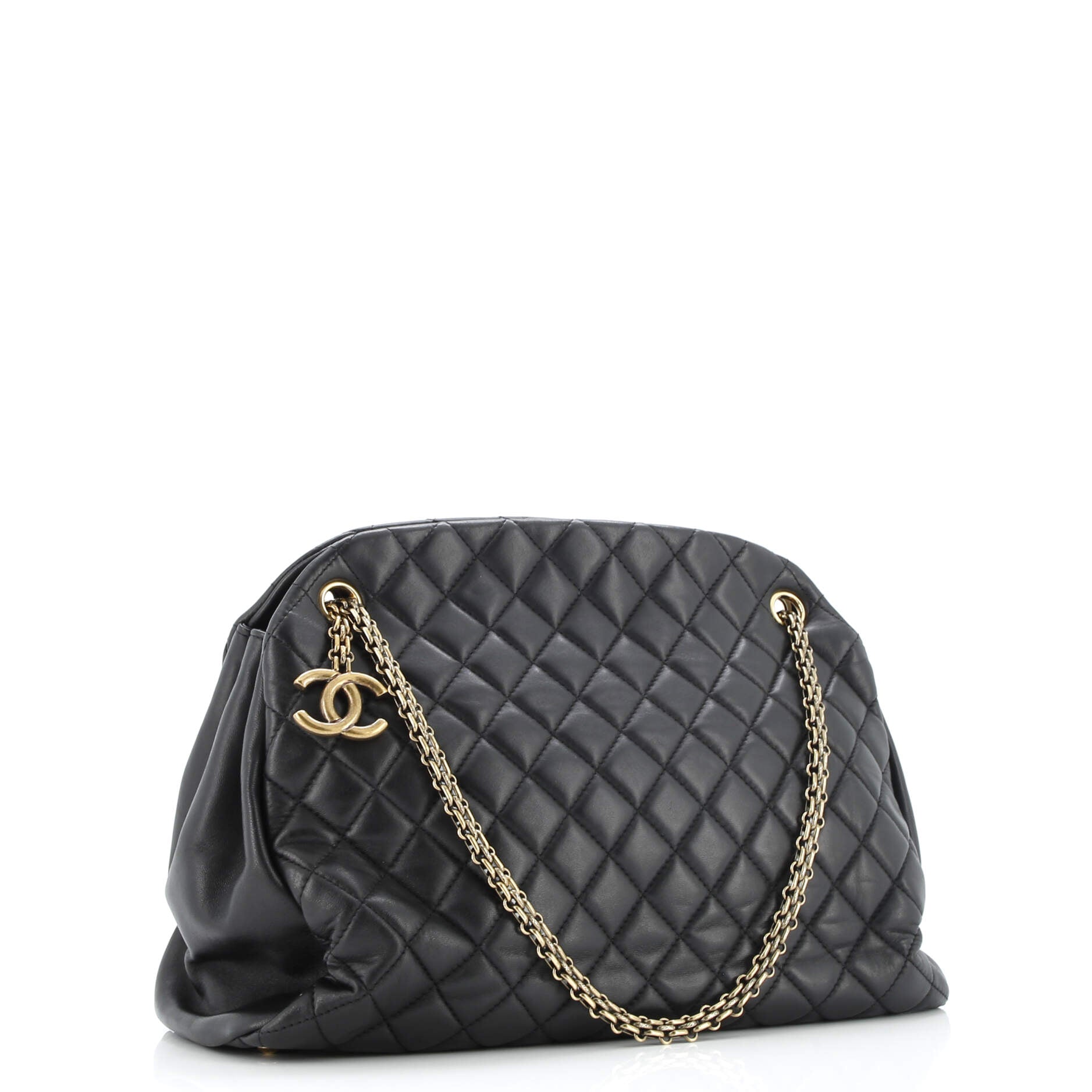 Just Mademoiselle Bag Quilted Lambskin Large