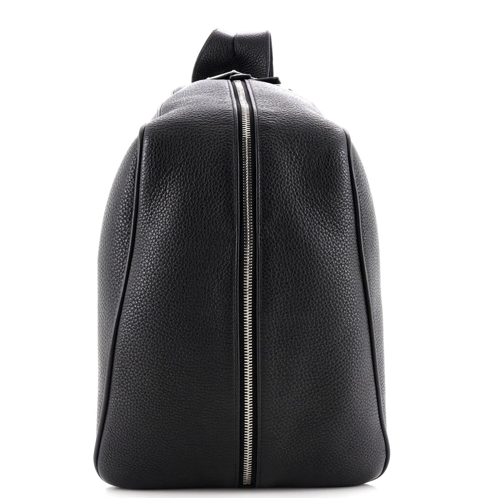 Triangle Zip Backpack Leather