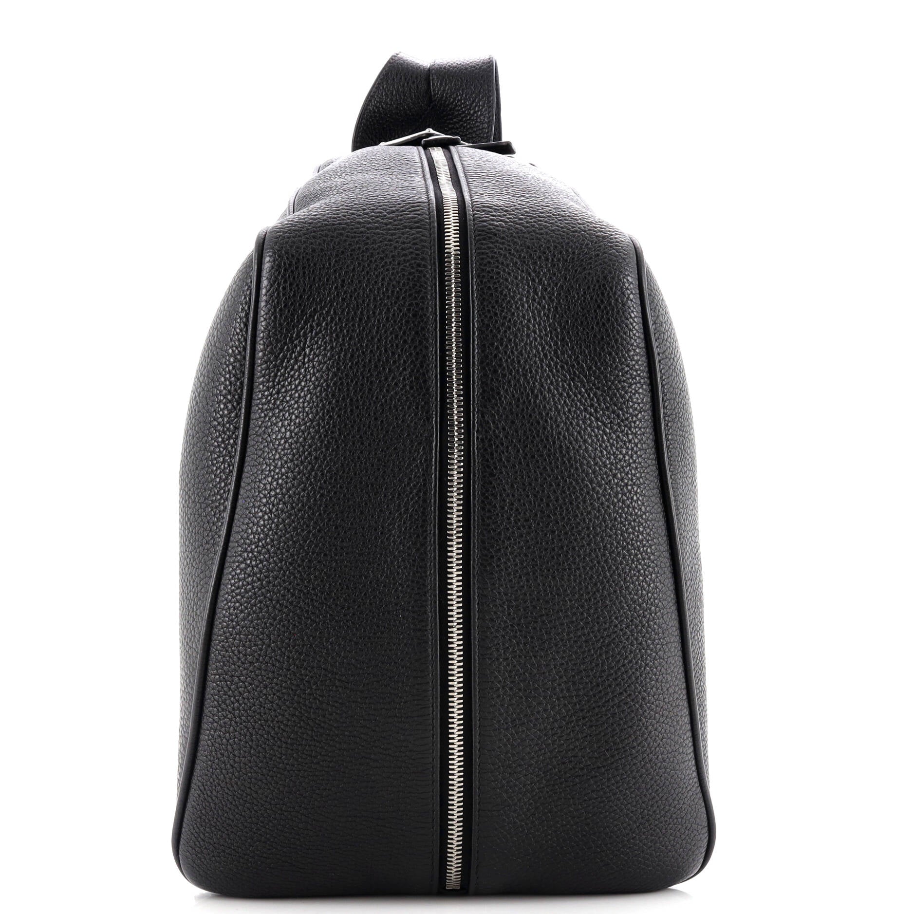 Triangle Zip Backpack Leather