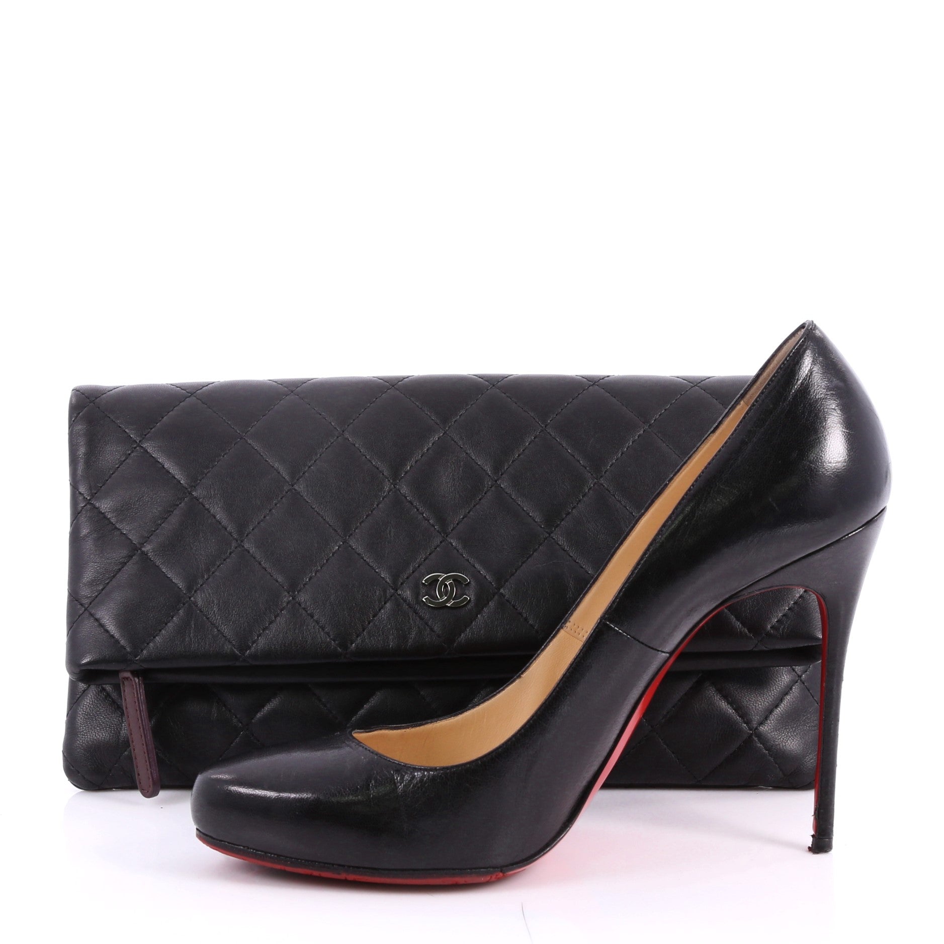Beauty CC Clutch Quilted Lambskin