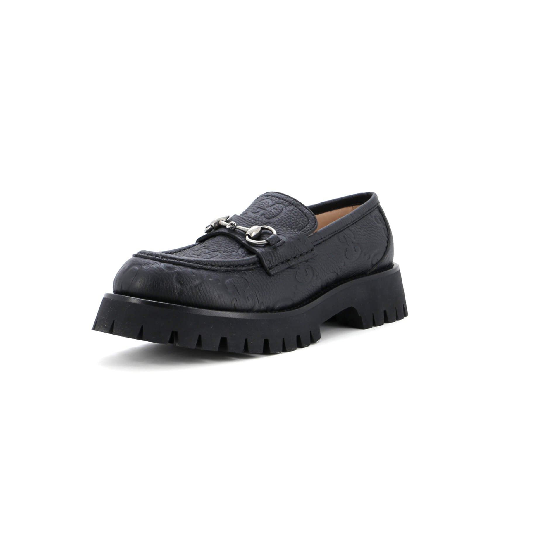 Women's Harald Horsebit Loafers GG Embossed Leather
