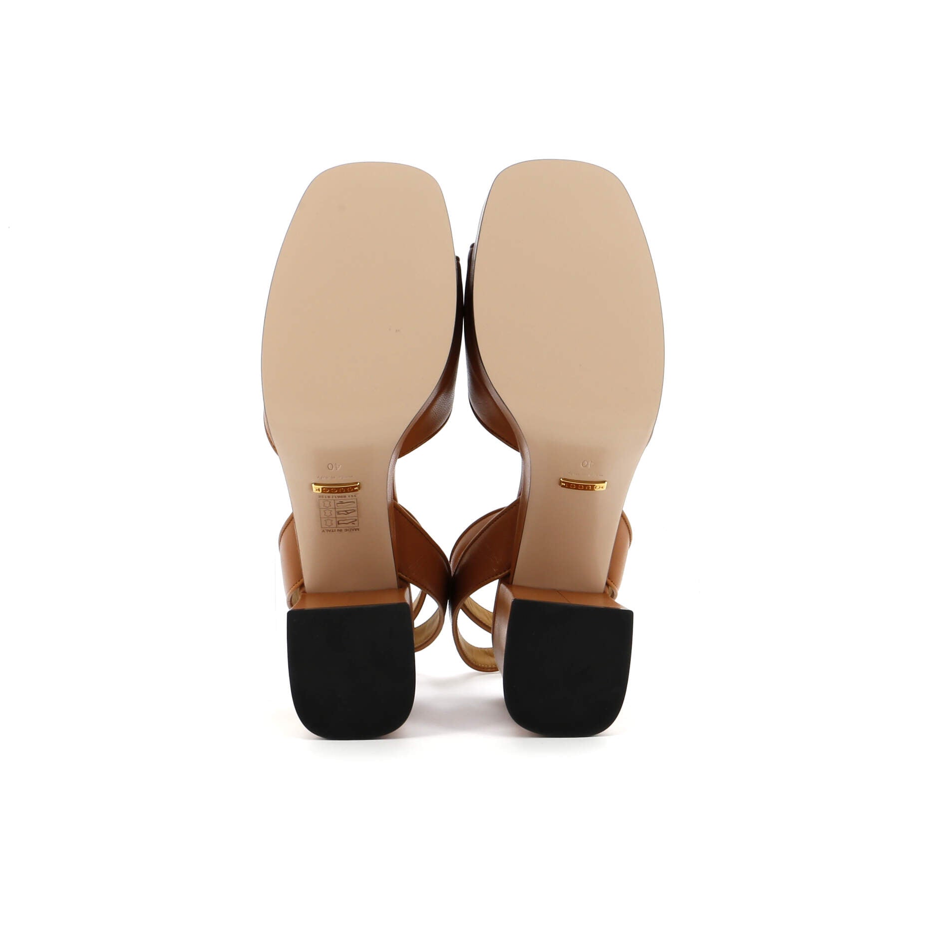 Women's Lady Horsebit Heeled Sandals Leather
