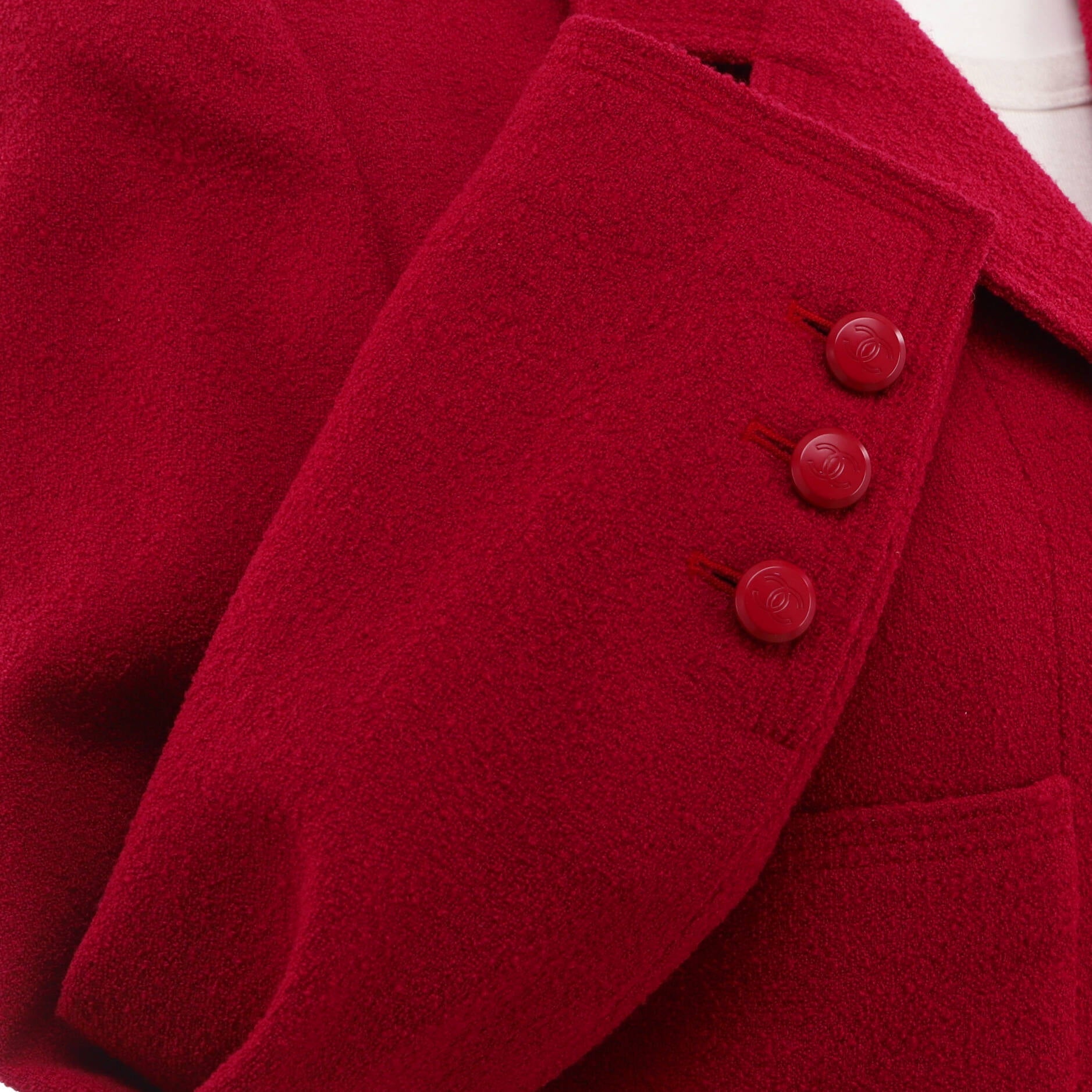 Women's Vintage Four Pocket Pointed Collar Jacket Tweed