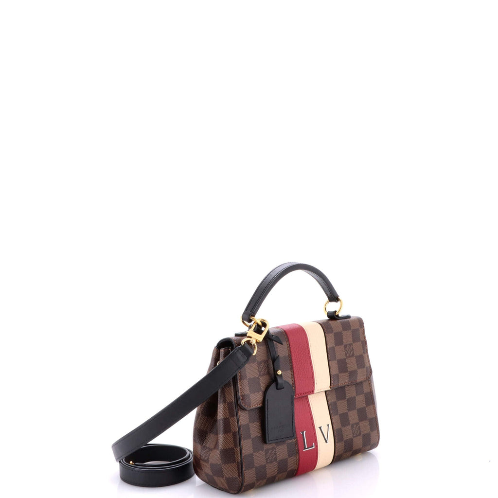 Bond Street Handbag Damier with Leather BB