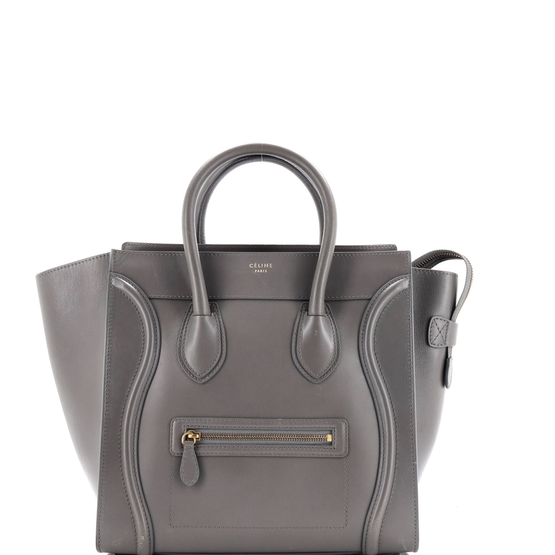 Luggage Bag Smooth Leather Mini