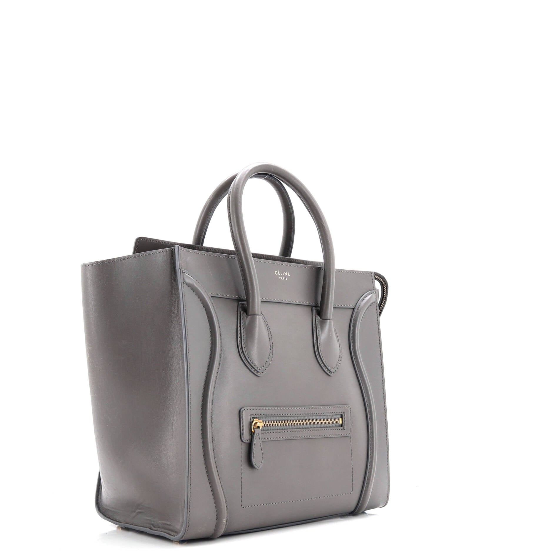 Luggage Bag Smooth Leather Mini