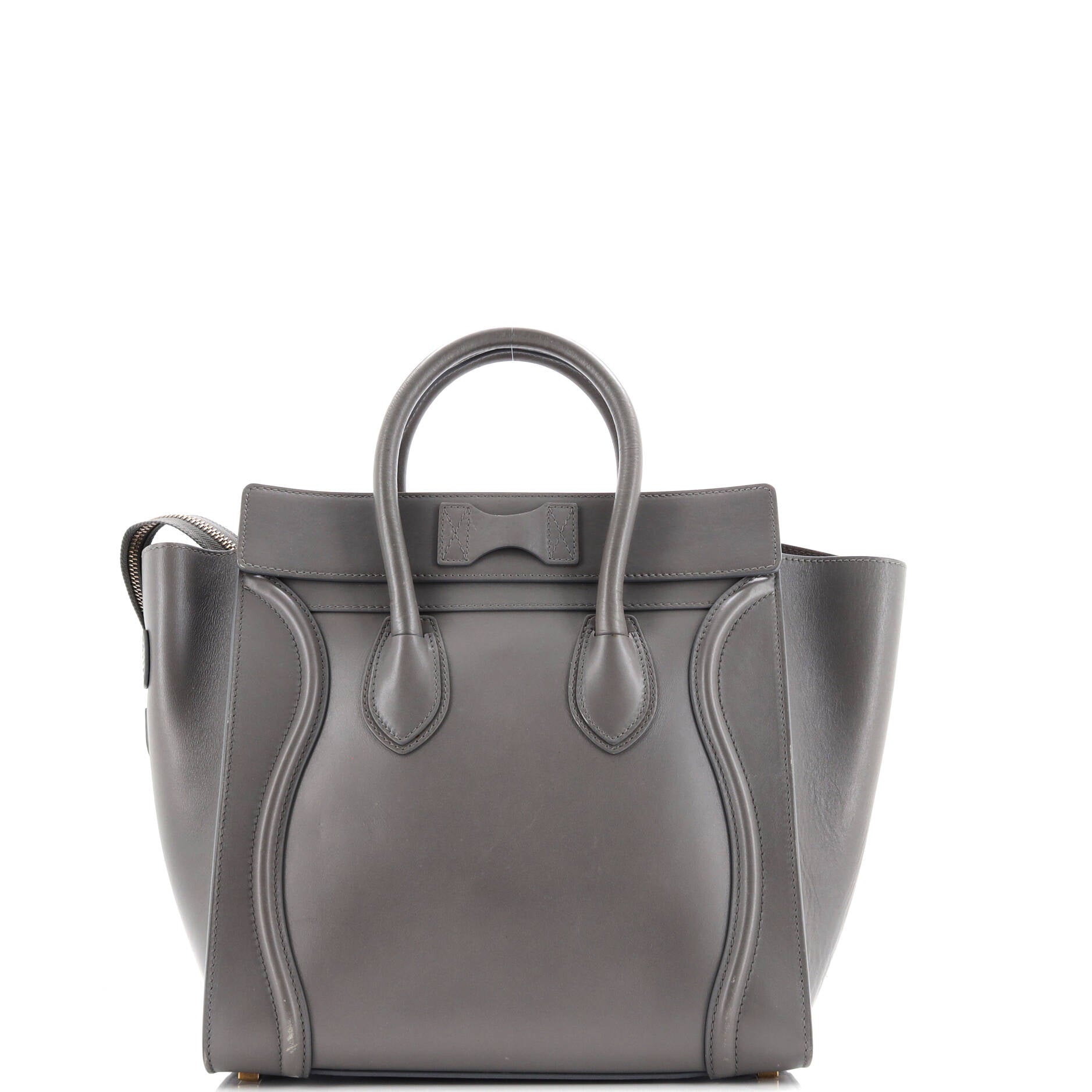 Luggage Bag Smooth Leather Mini